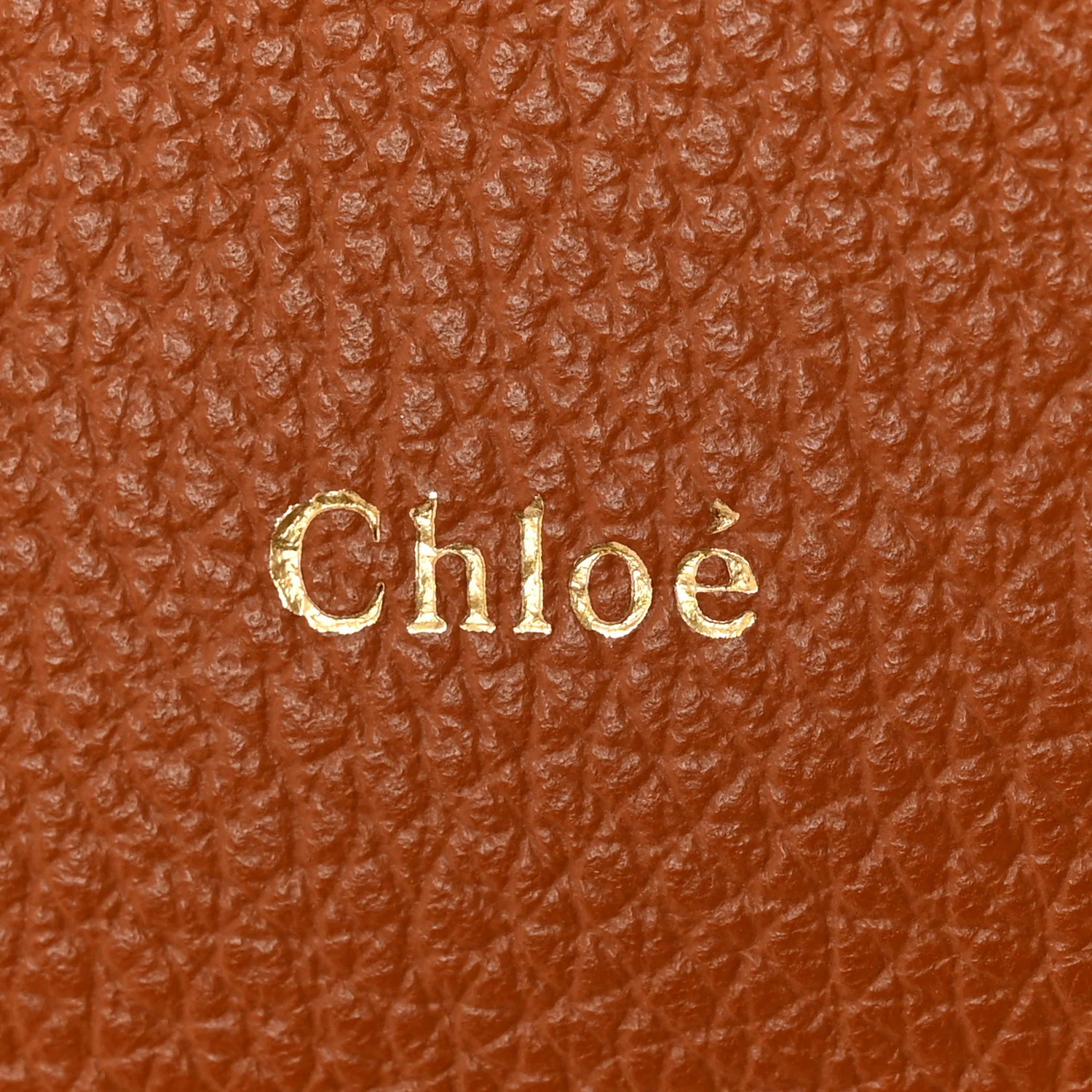 Grained Calfskin Marcie Bucket Bag Tan - Image 6