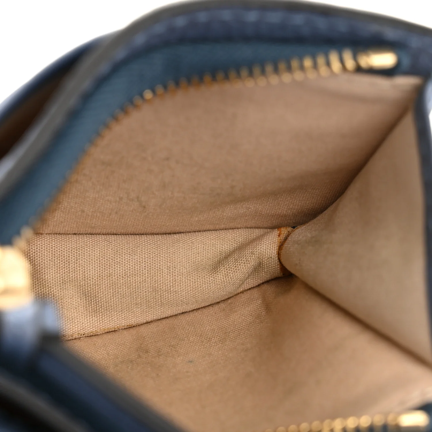 Grained Calfskin Marcie Compact Wallet Royal Navy - Image 10