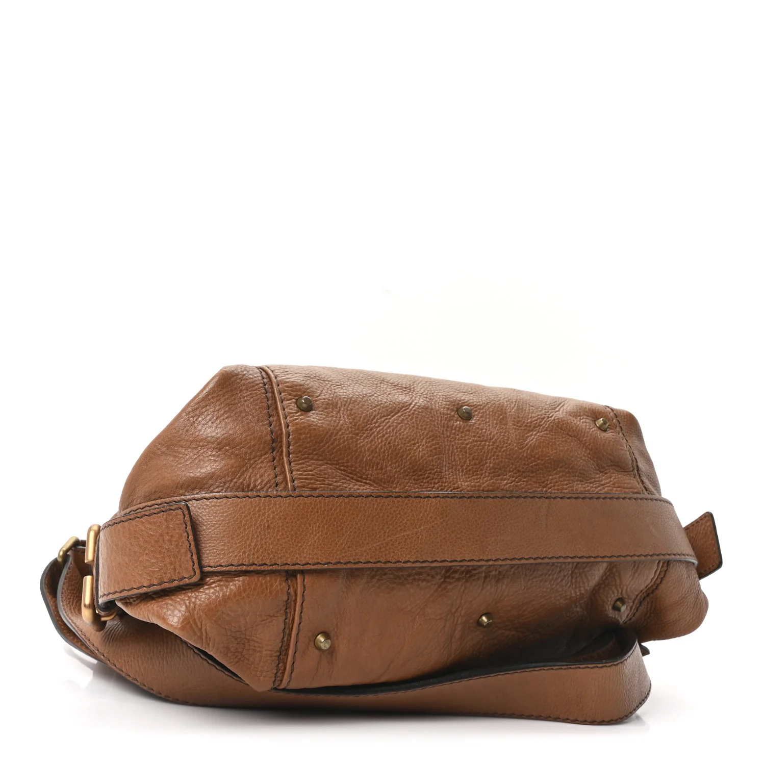 Grained Calfskin Paddington Tote Tan - Image 4
