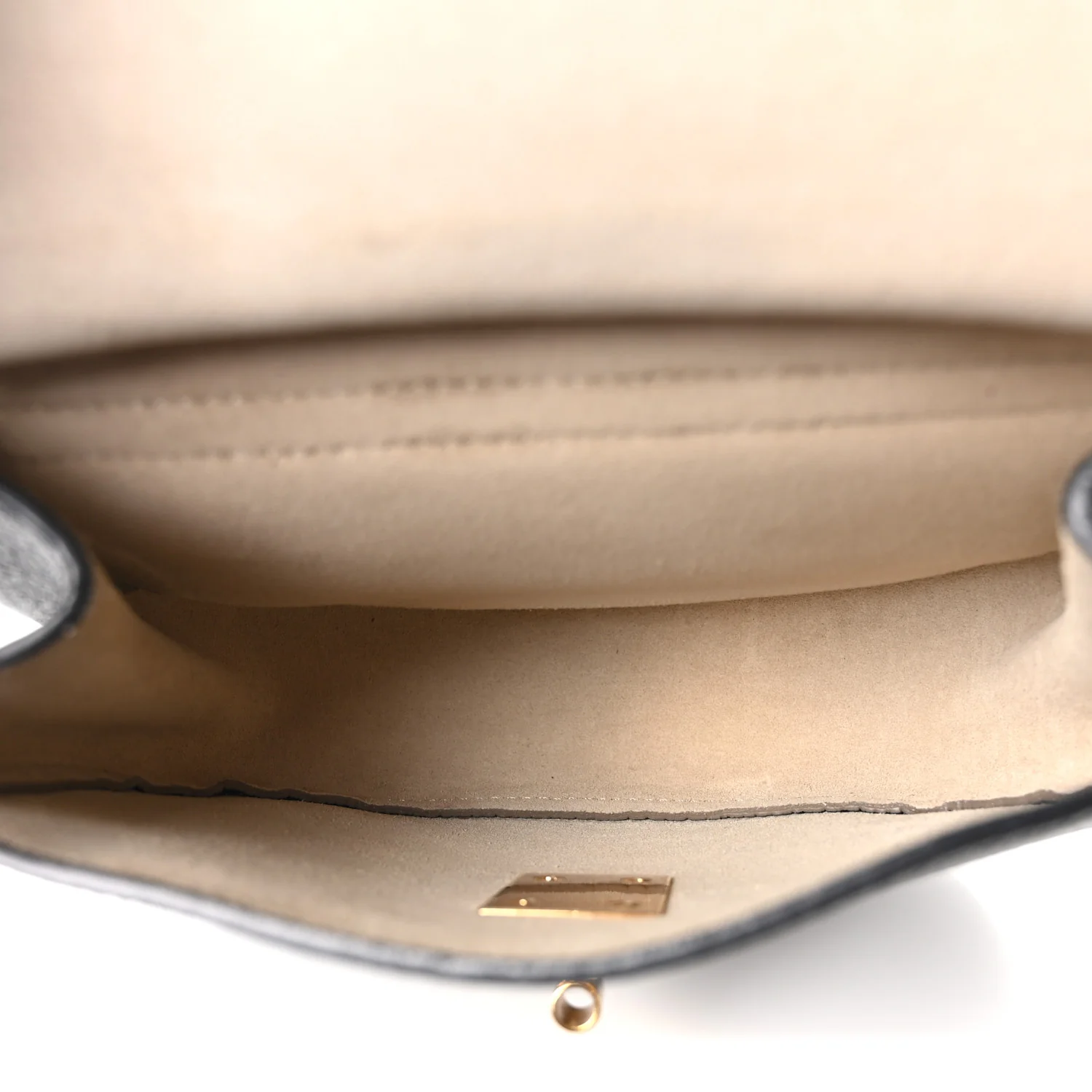Grained Lambskin Mini Drew Shoulder Bag Black - Image 5