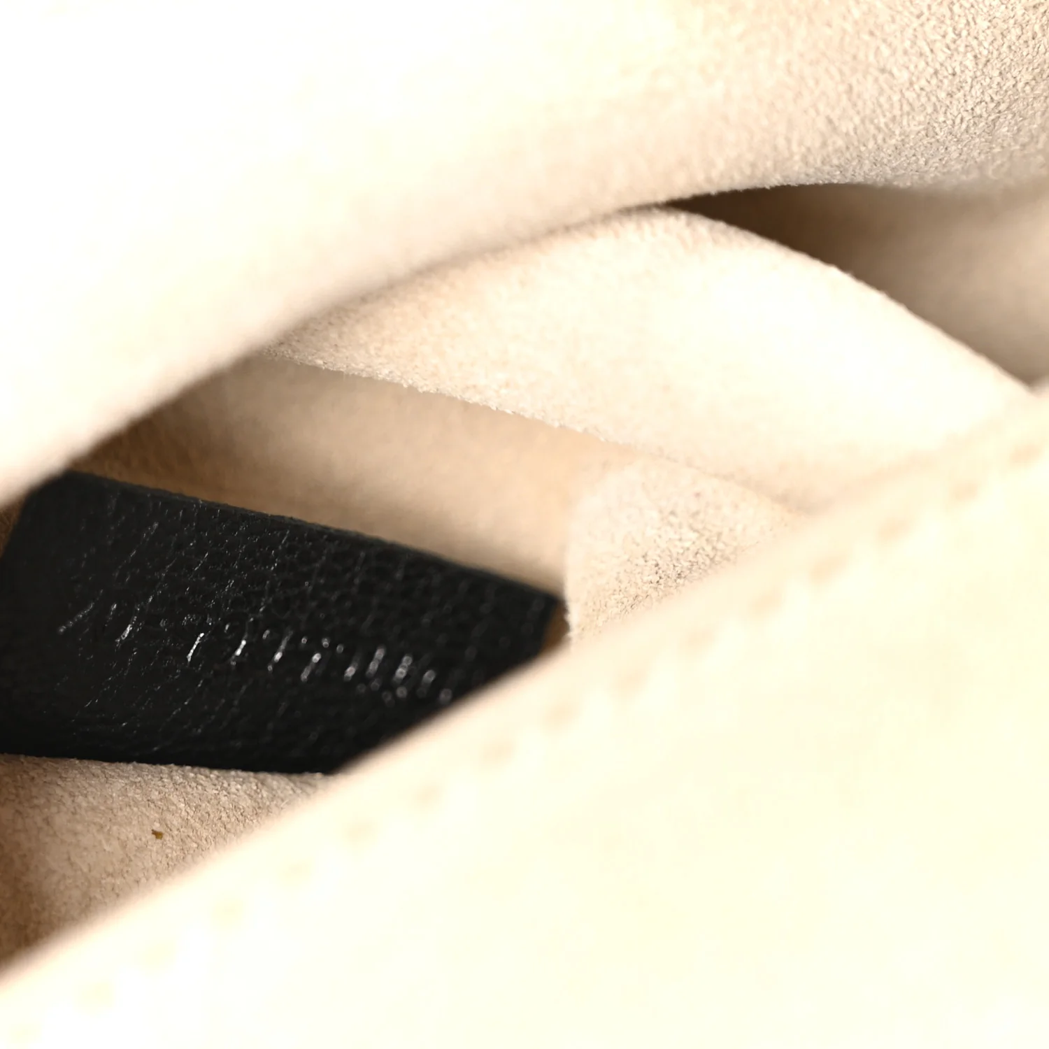 Grained Lambskin Mini Drew Shoulder Bag Black - Image 7