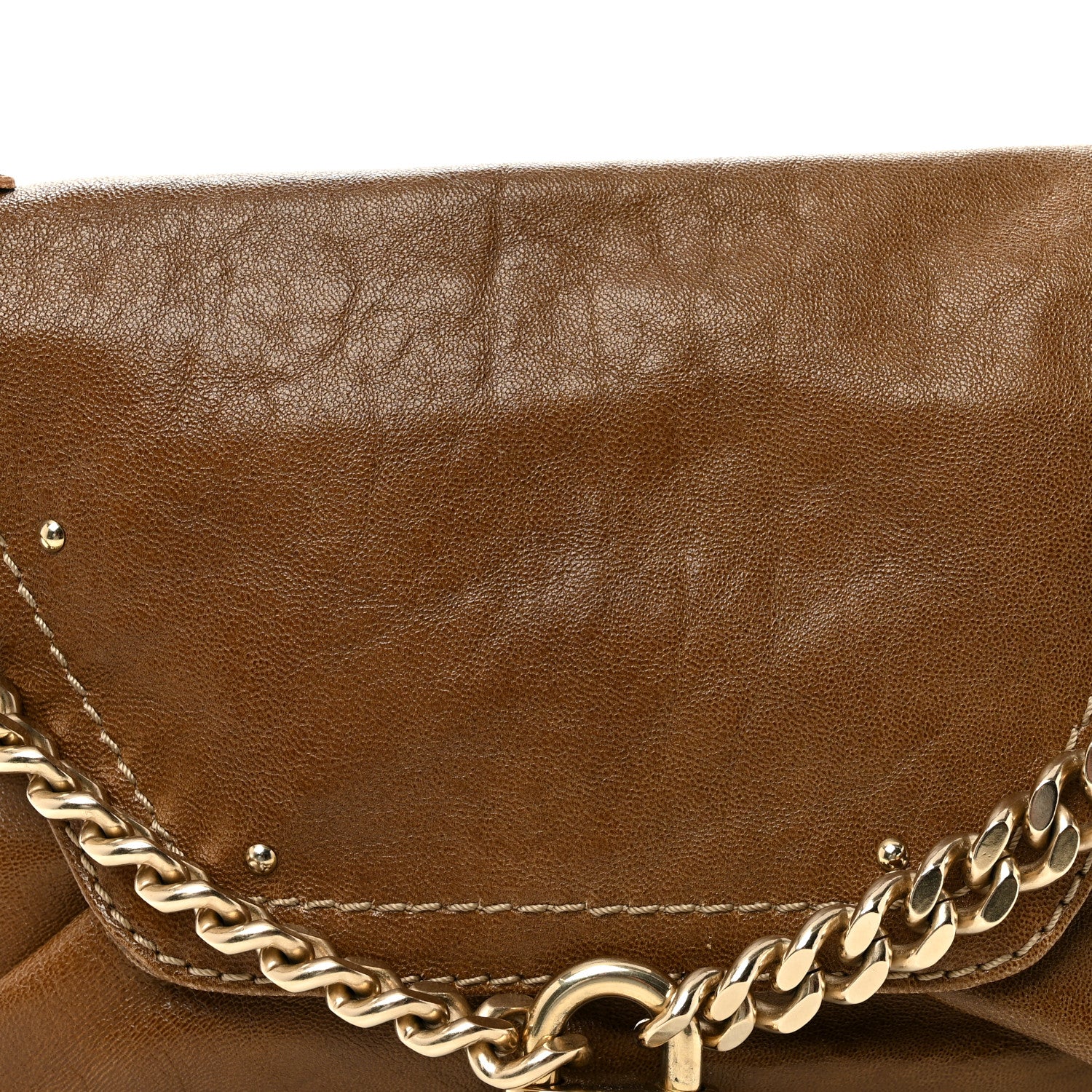 Lambskin Small Paddington Capsule Satchel Elephant - Image 7