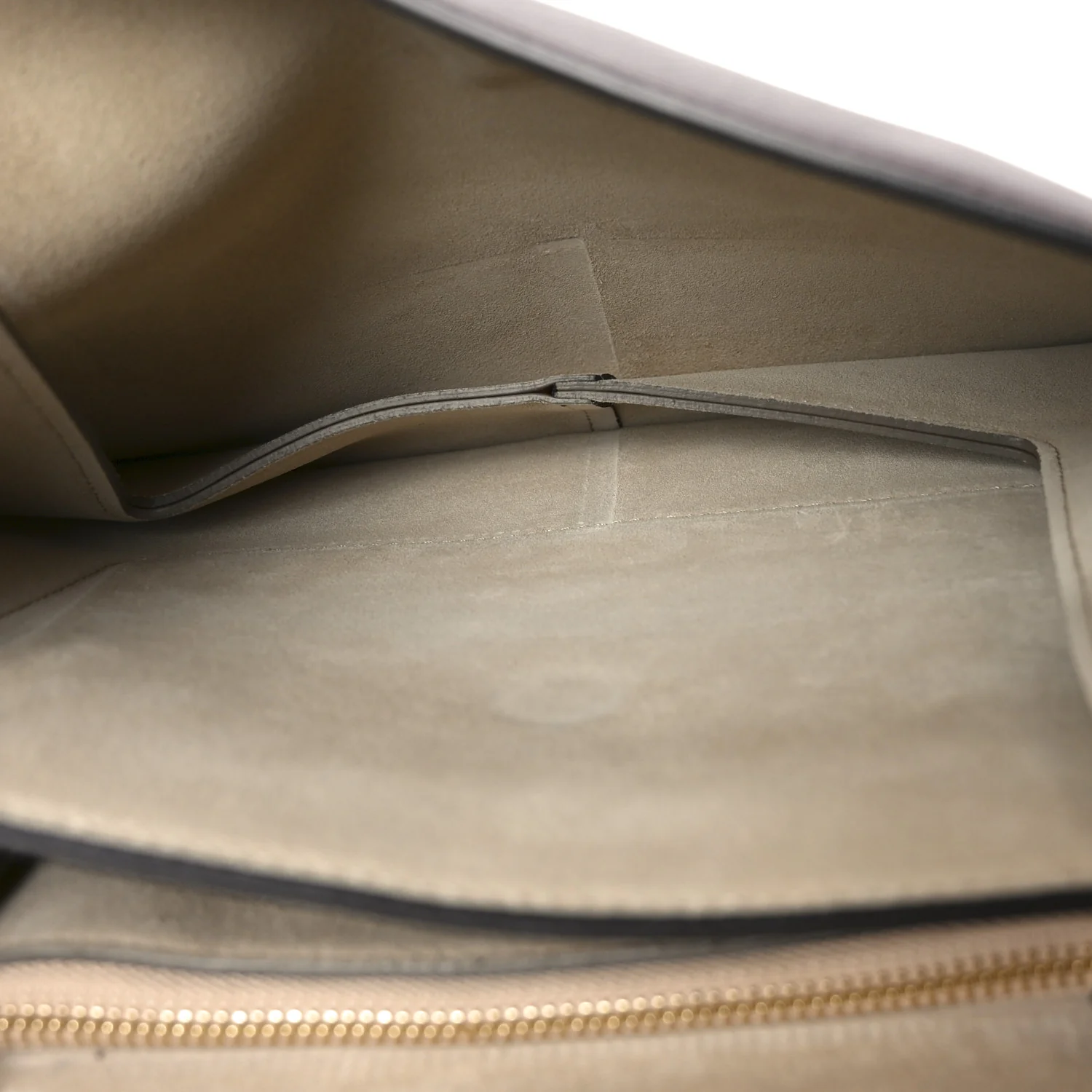 Smooth Calfskin Patchwork Medium Faye Shoulder Bag Light Tan - Image 5