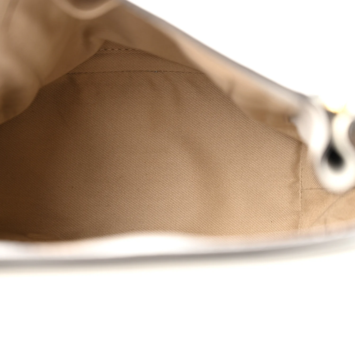 Suede Calfskin Medium Faye Backpack Airy Grey - Image 5