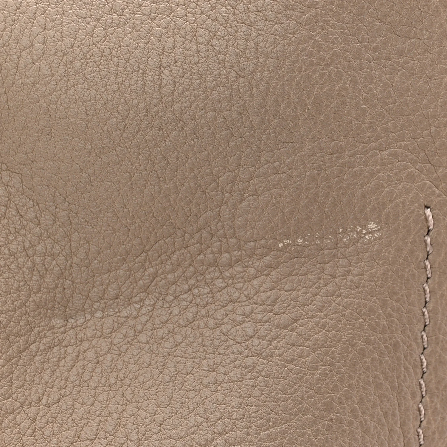 Suede Calfskin Small Faye Backpack Motty Grey - Image 12
