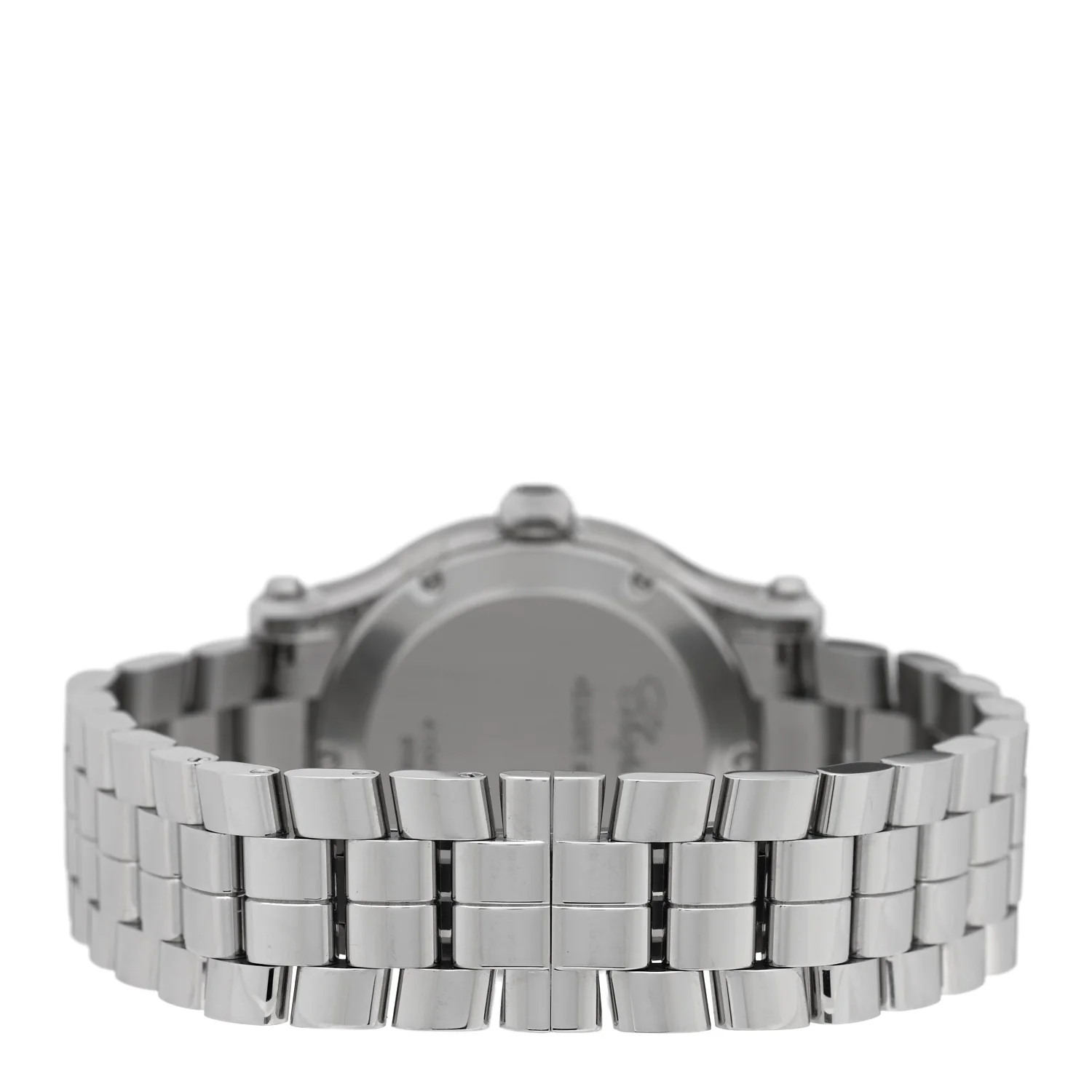 Stainless Steel 5 Diamond 36mm Happy Sport Quartz Watch - Image 3