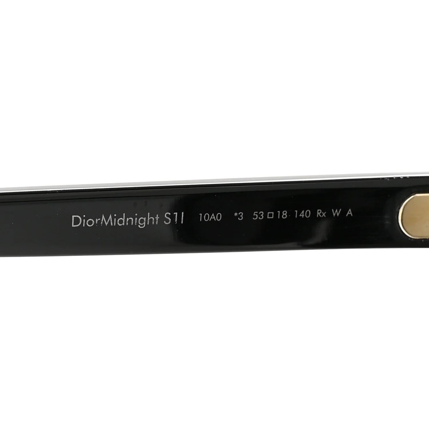 Acetate DiorMidnight S1I Sunglasses Black - Image 7