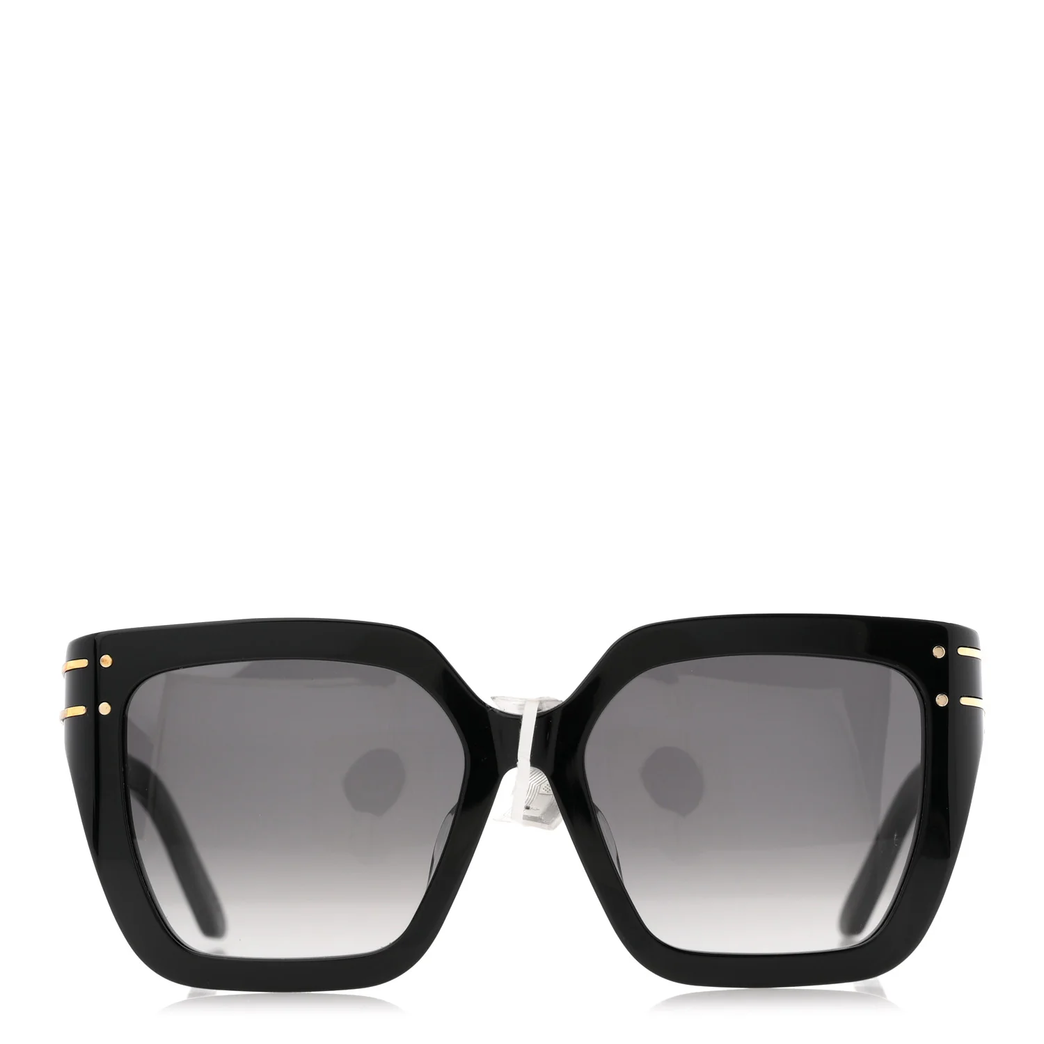 Acetate Diorsignature S10F Square Sunglasses Black - Image 2