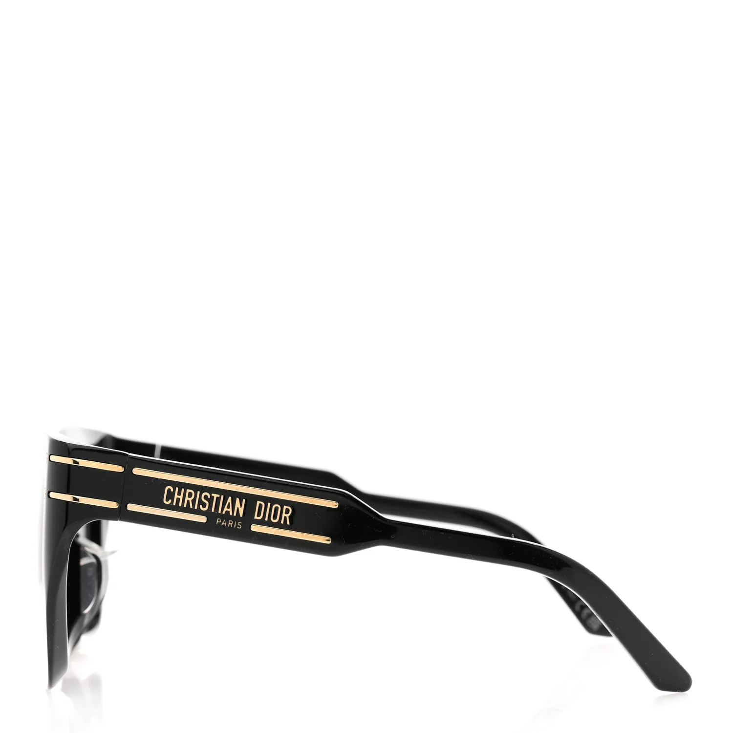 Acetate Diorsignature S10F Square Sunglasses Black - Image 3