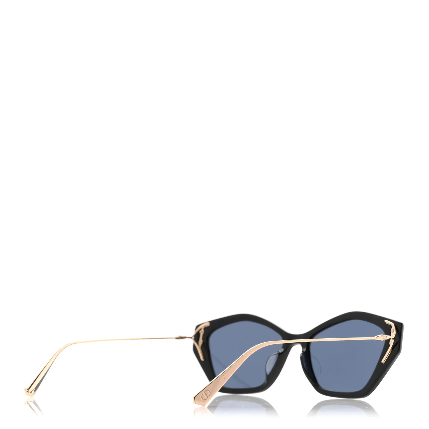Acetate Metal MissDior S1U Sunglasses Black - Image 4