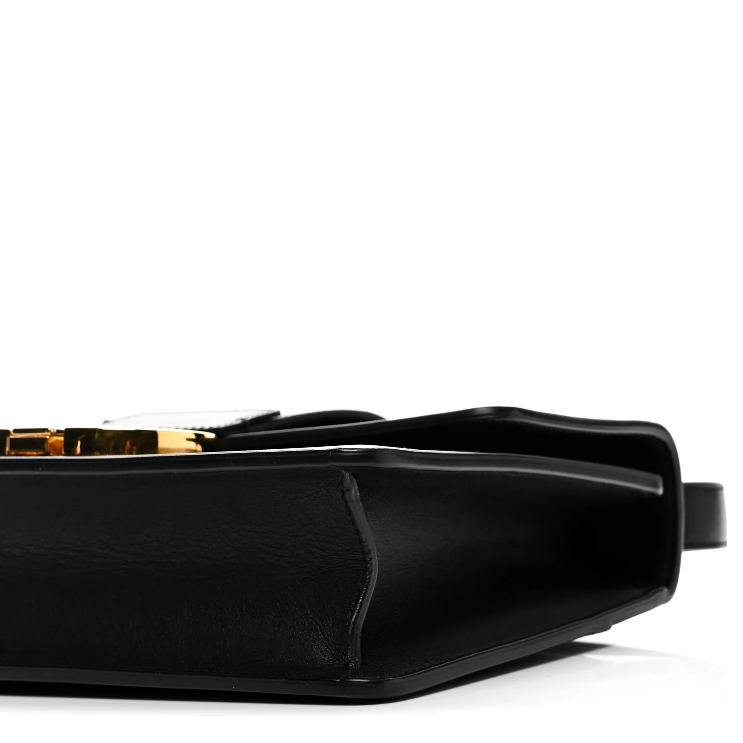 Box Calfskin 30 Montaigne Flap Bag Black - Image 9