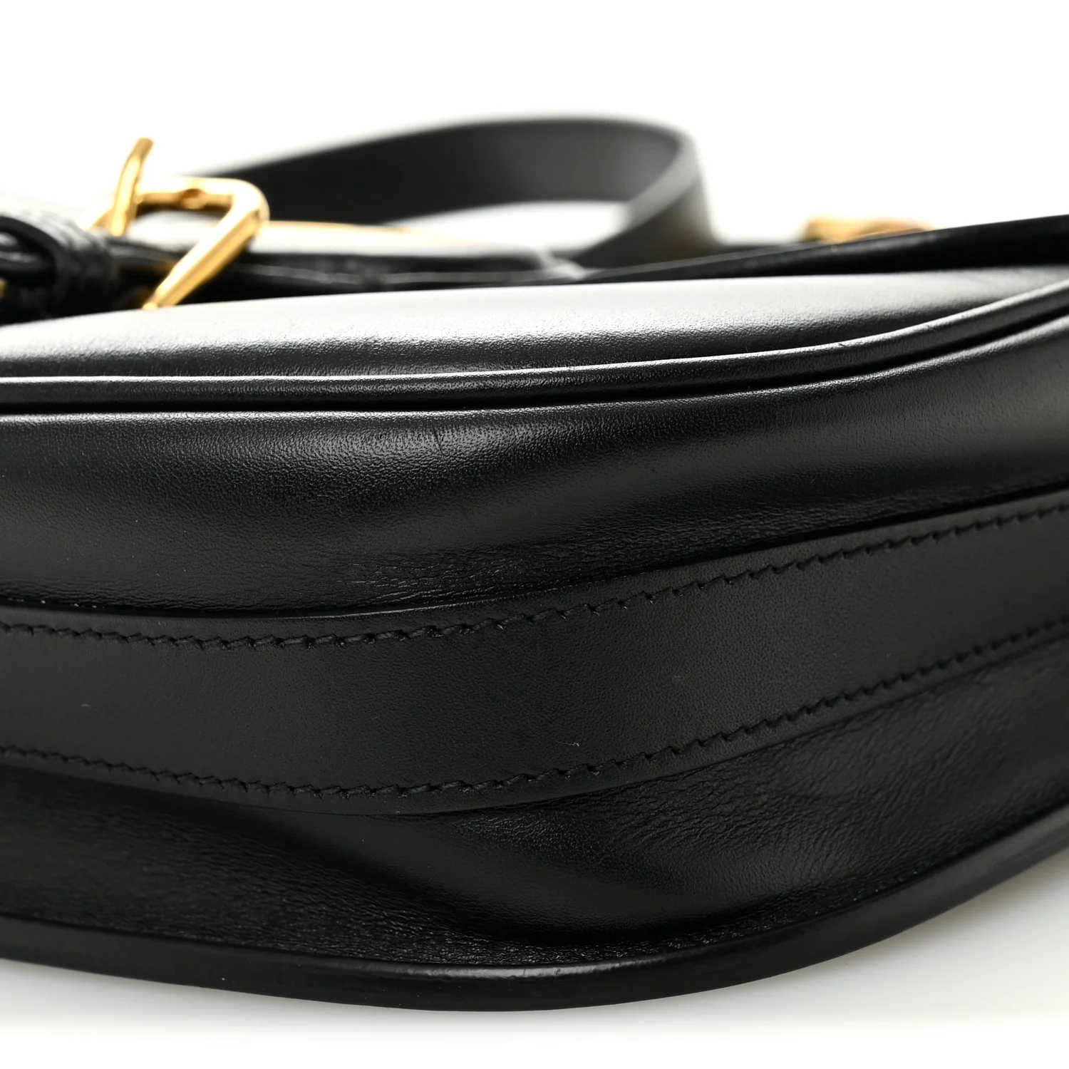 Box Calfskin Medium Bobby Flap Black - Image 9