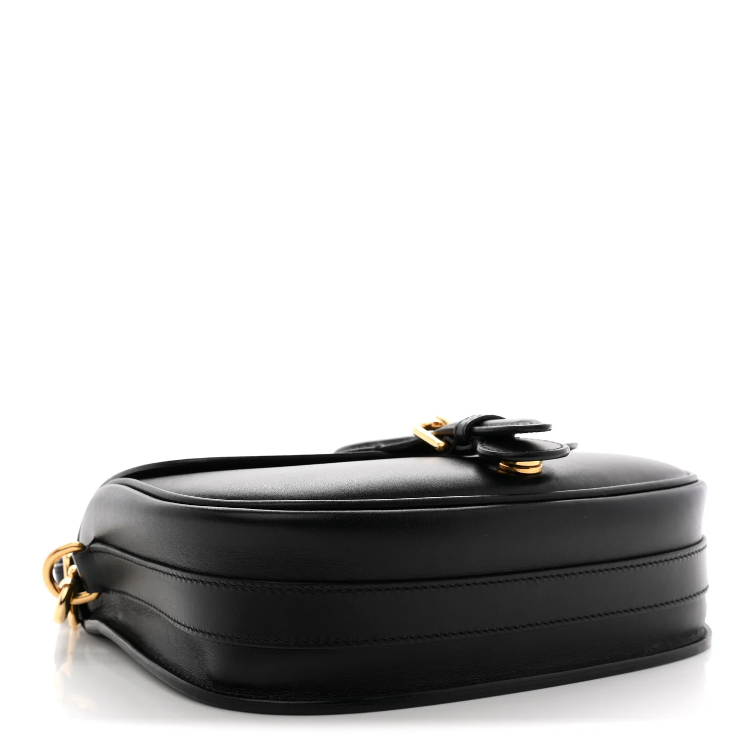 Box Calfskin Medium Bobby Flap Black - Image 4