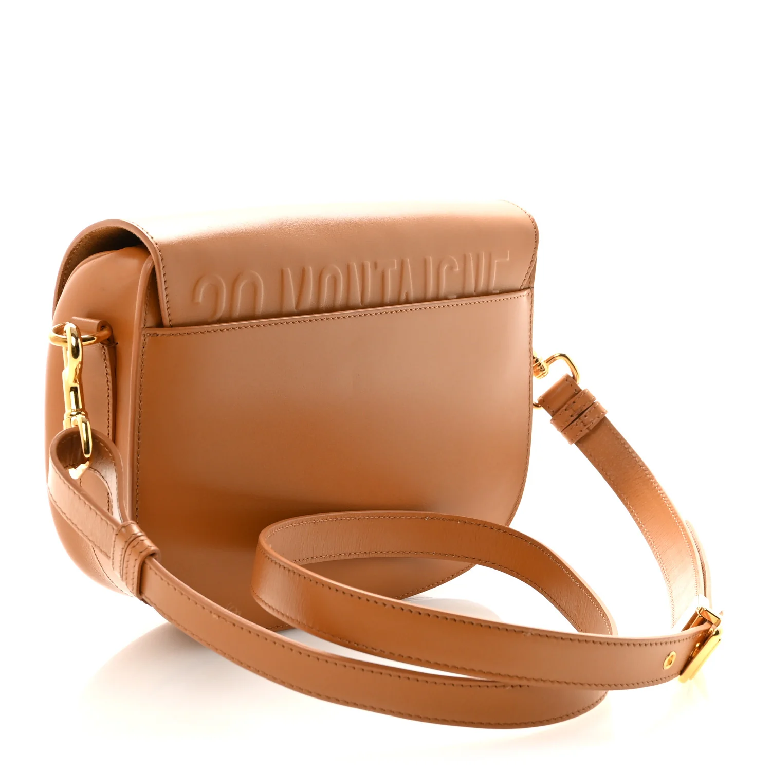 Box Calfskin Medium Bobby Flap Camel - Image 3