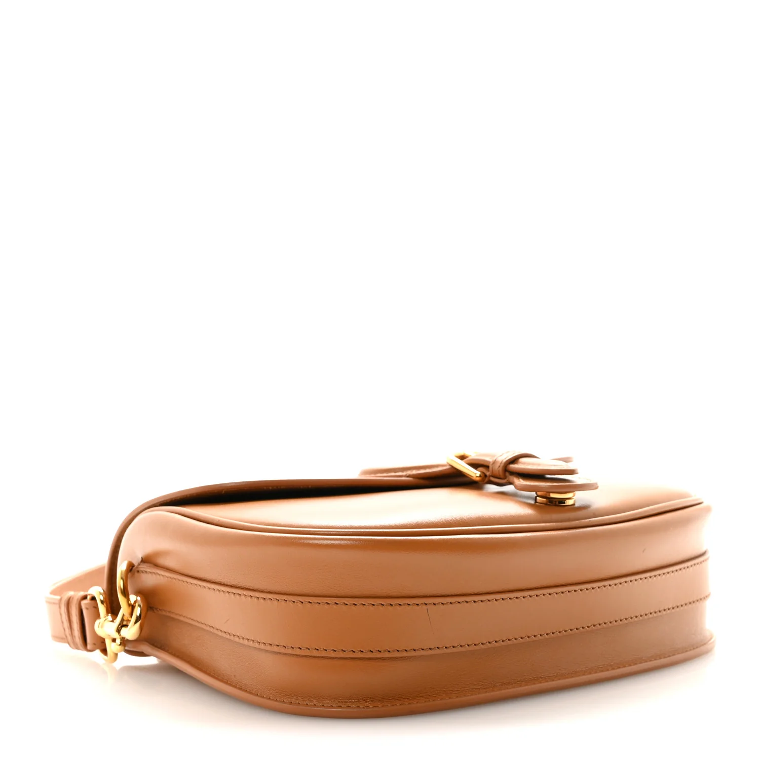 Box Calfskin Medium Bobby Flap Camel - Image 4