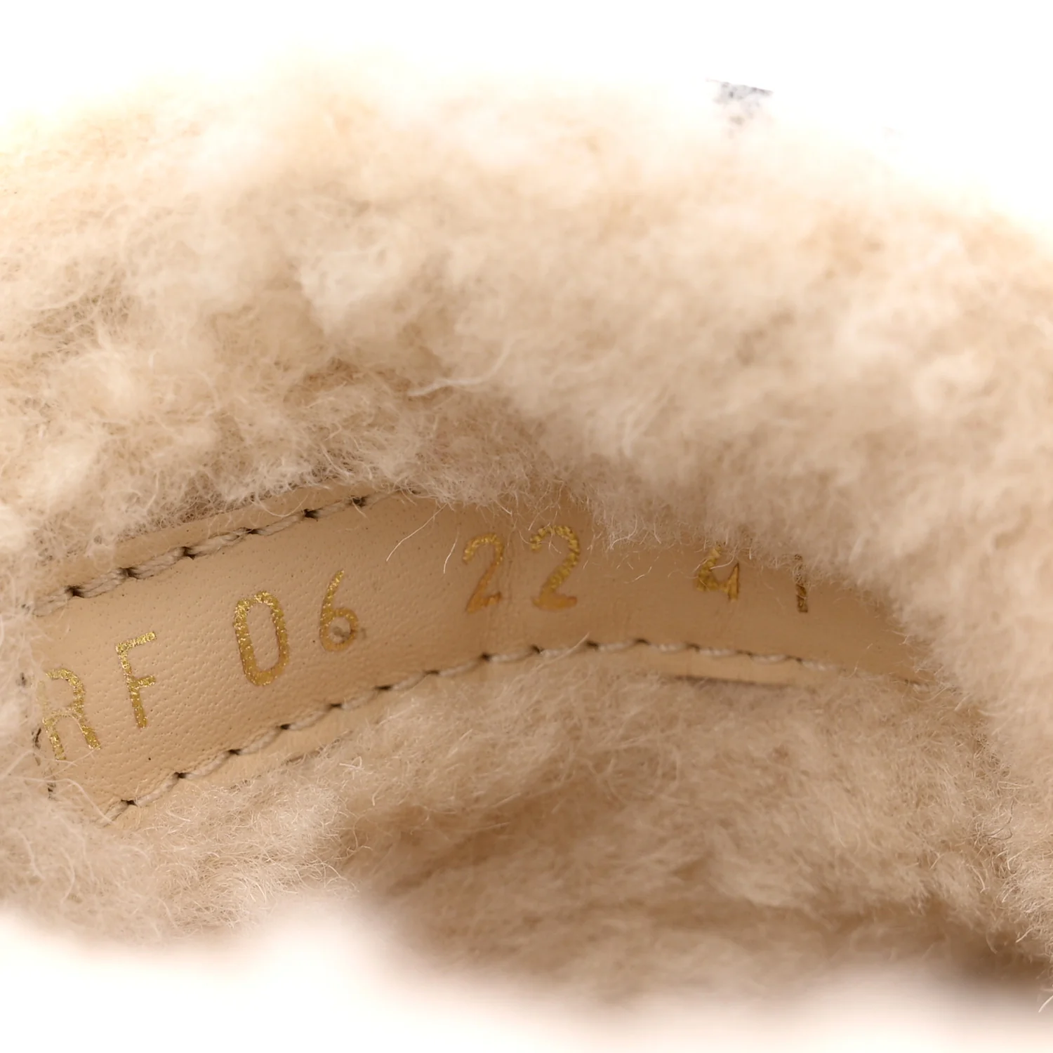 Brushed Calfskin Shearling Dior Code Lug Sole 15mm Loafers 41 Black Natural - Image 9