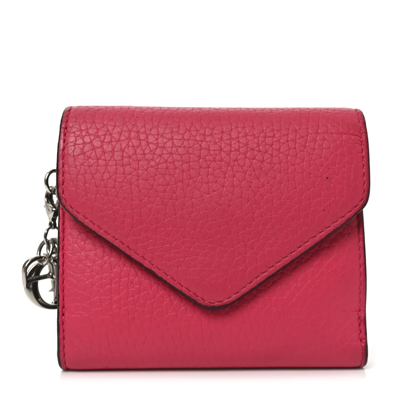 Bullcalf Diorissimo Medium Envelope Wallet Rose Passion