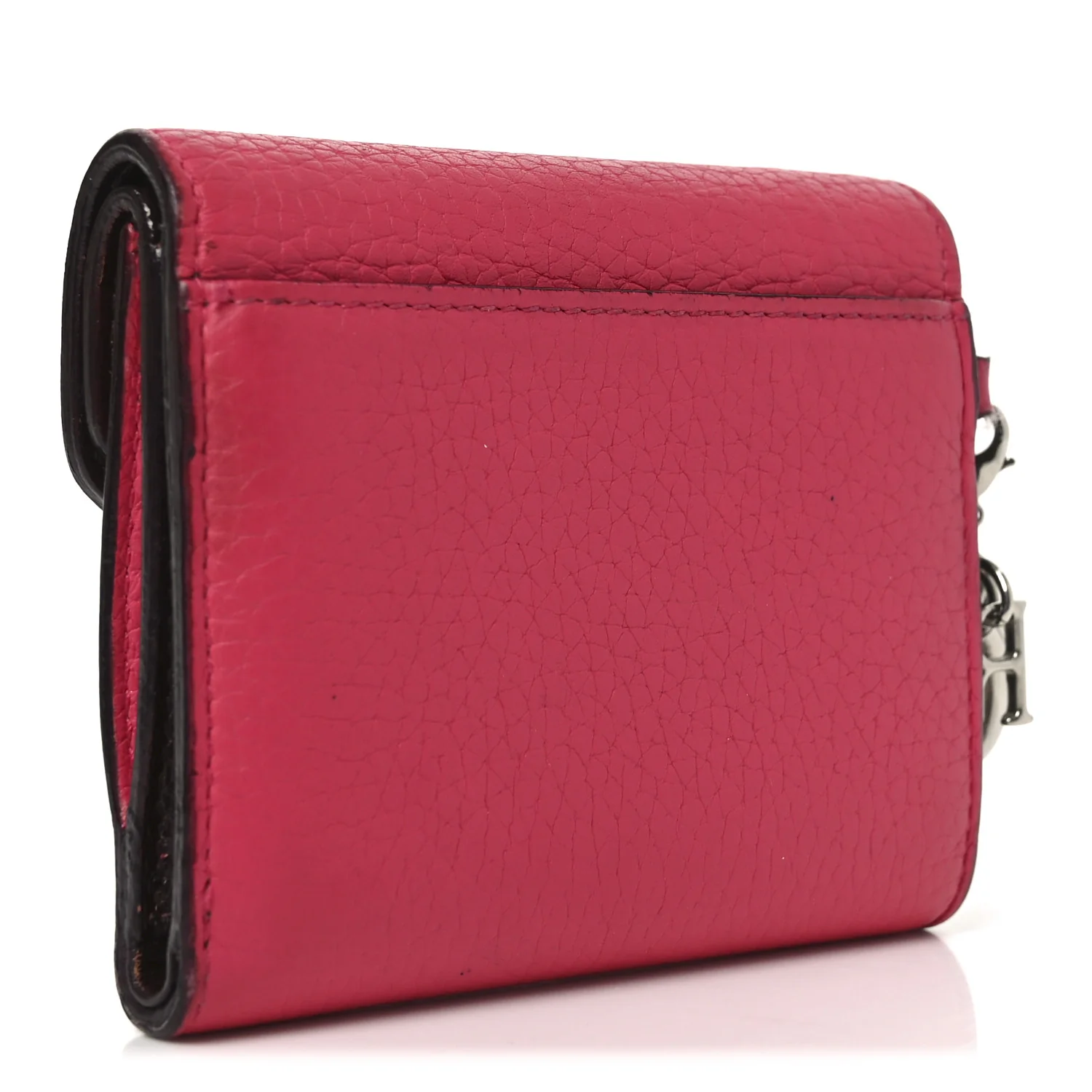 Bullcalf Diorissimo Medium Envelope Wallet Rose Passion - Image 3