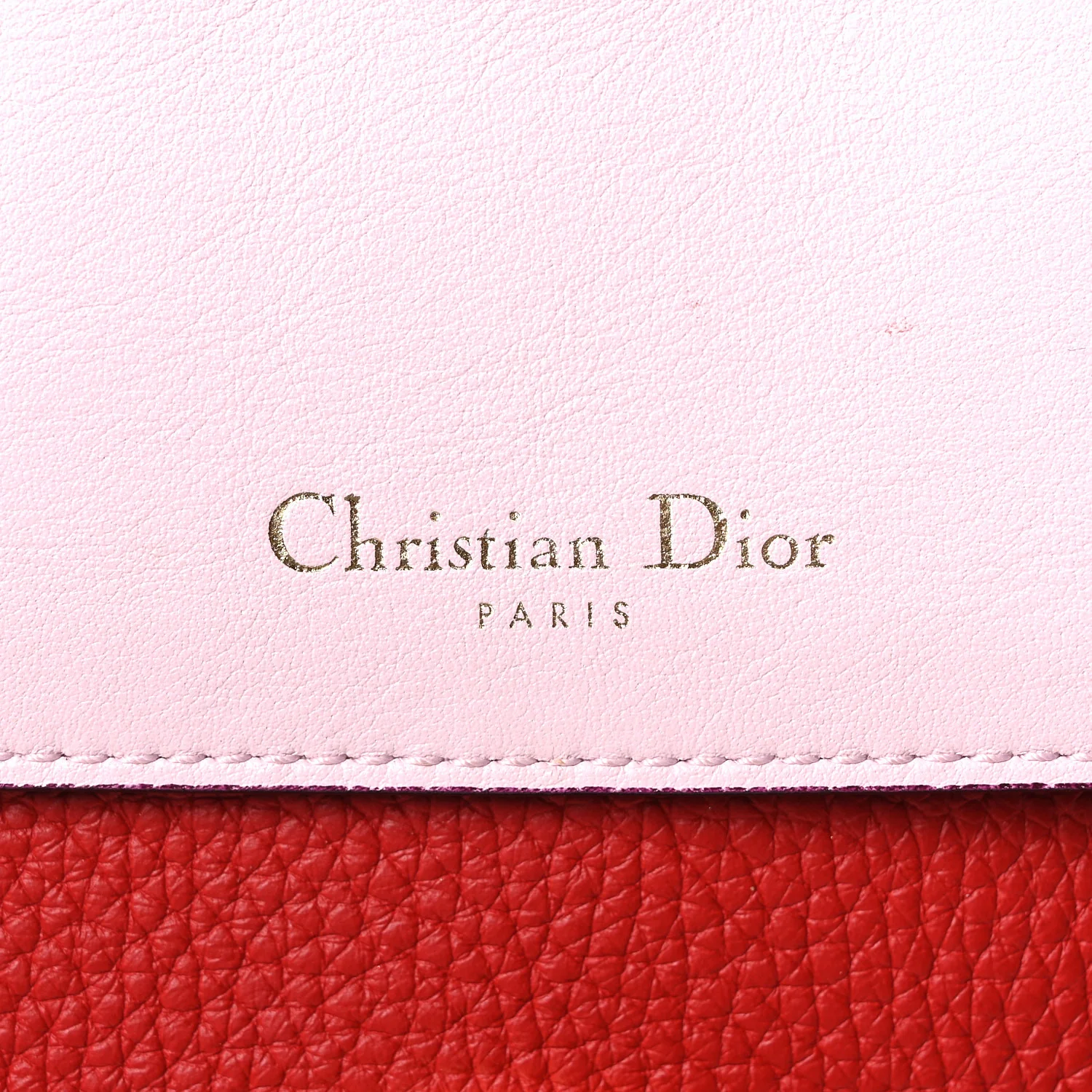 Bullcalf Medium Be Dior Flap Red Pink - Image 6