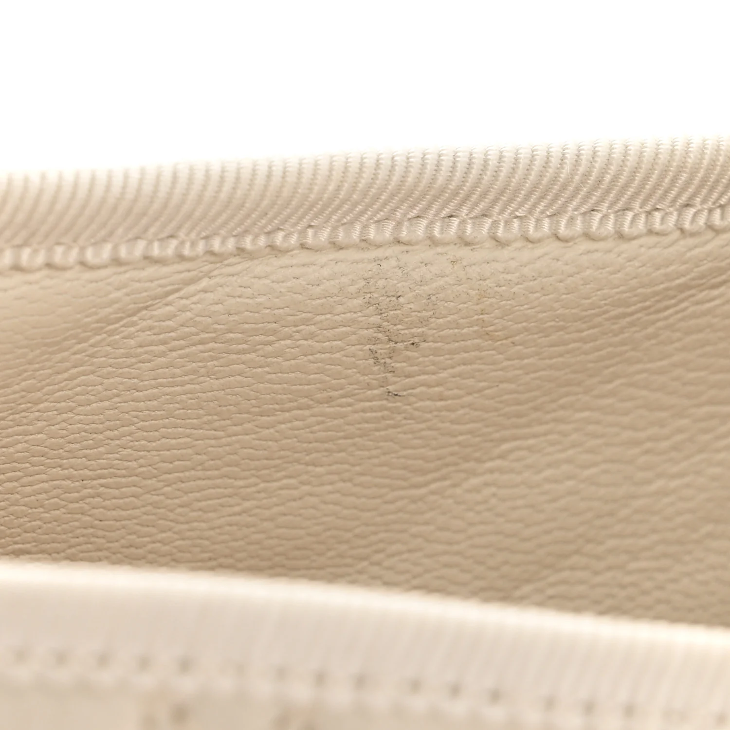 Calfskin Cannage Granville Espadrilles 38.5 Off White - Image 10