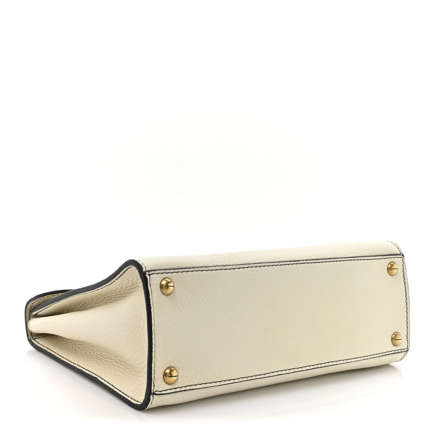 Calfskin Dioraddict Top Handle White - Image 4
