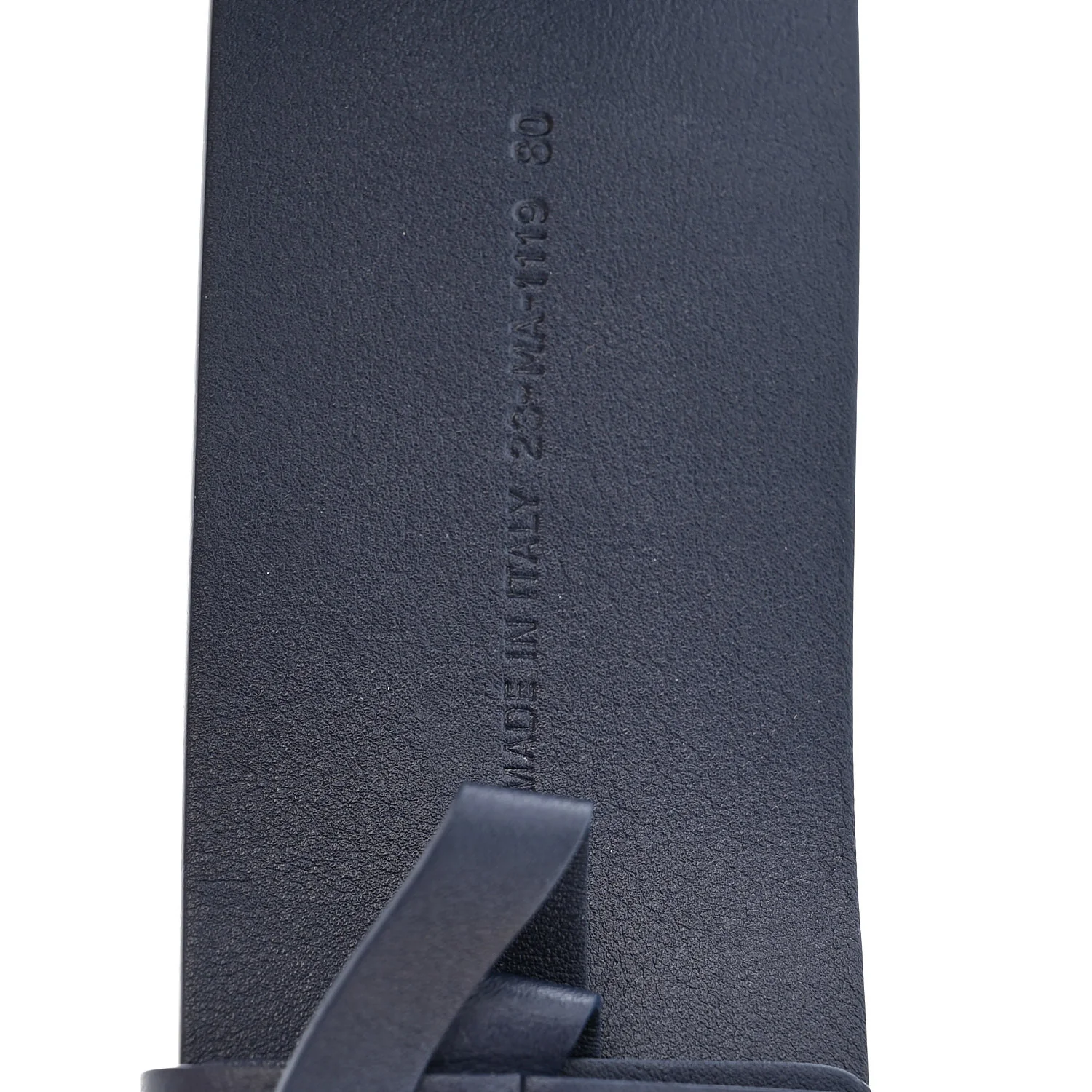 Calfskin Diorquake Belt 80 32 Blue - Image 3