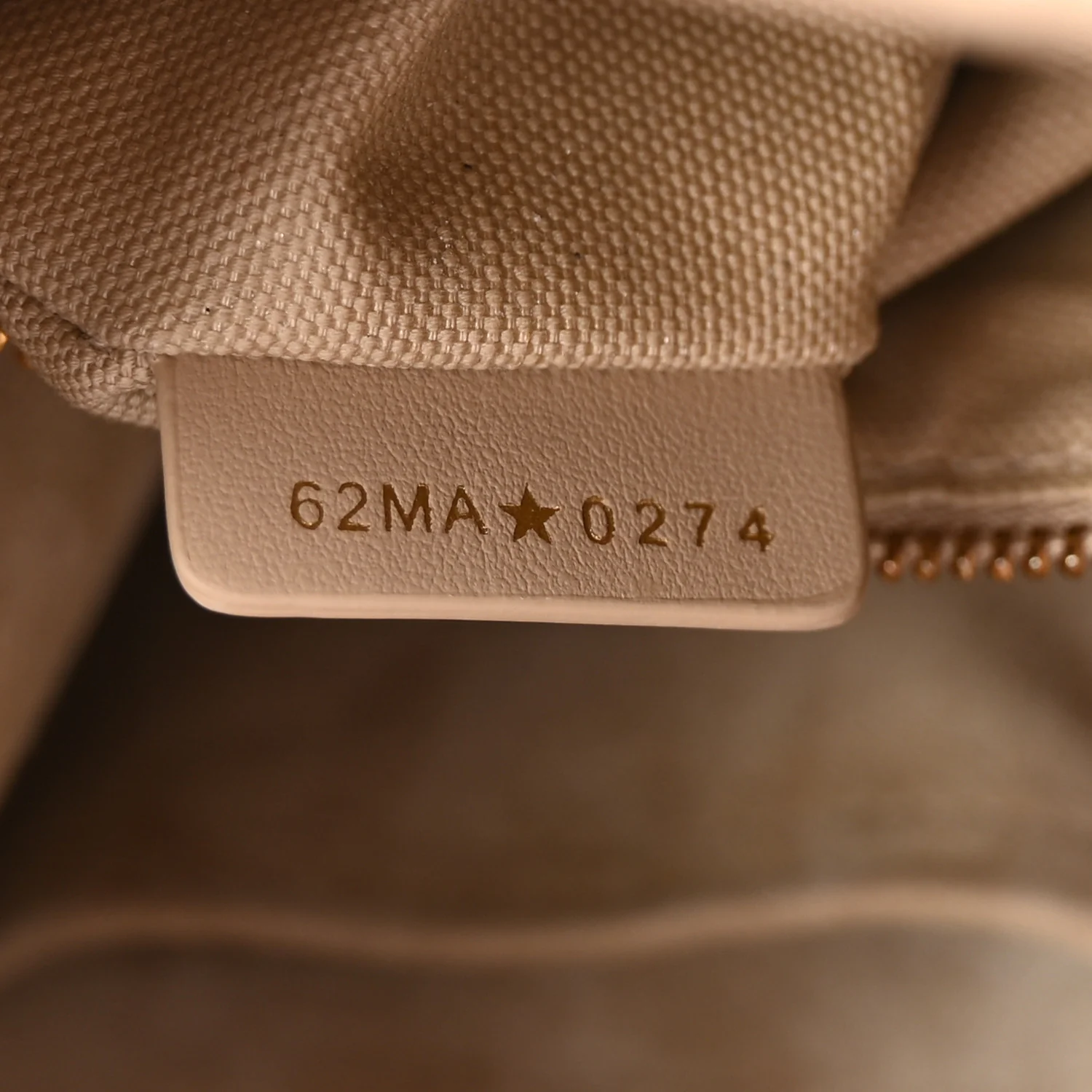 Calfskin Macro Cannage Small Book Tote Taupe - Image 7