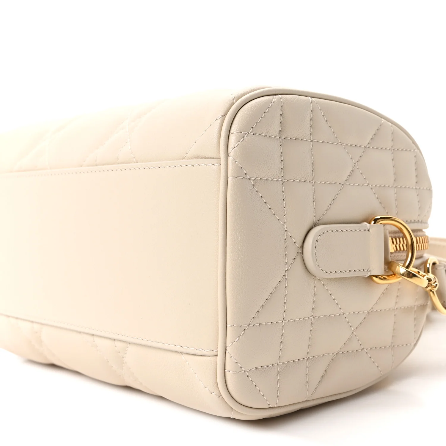 Calfskin Macrocannage Groove 20 Bag Dusty Ivory - Image 9