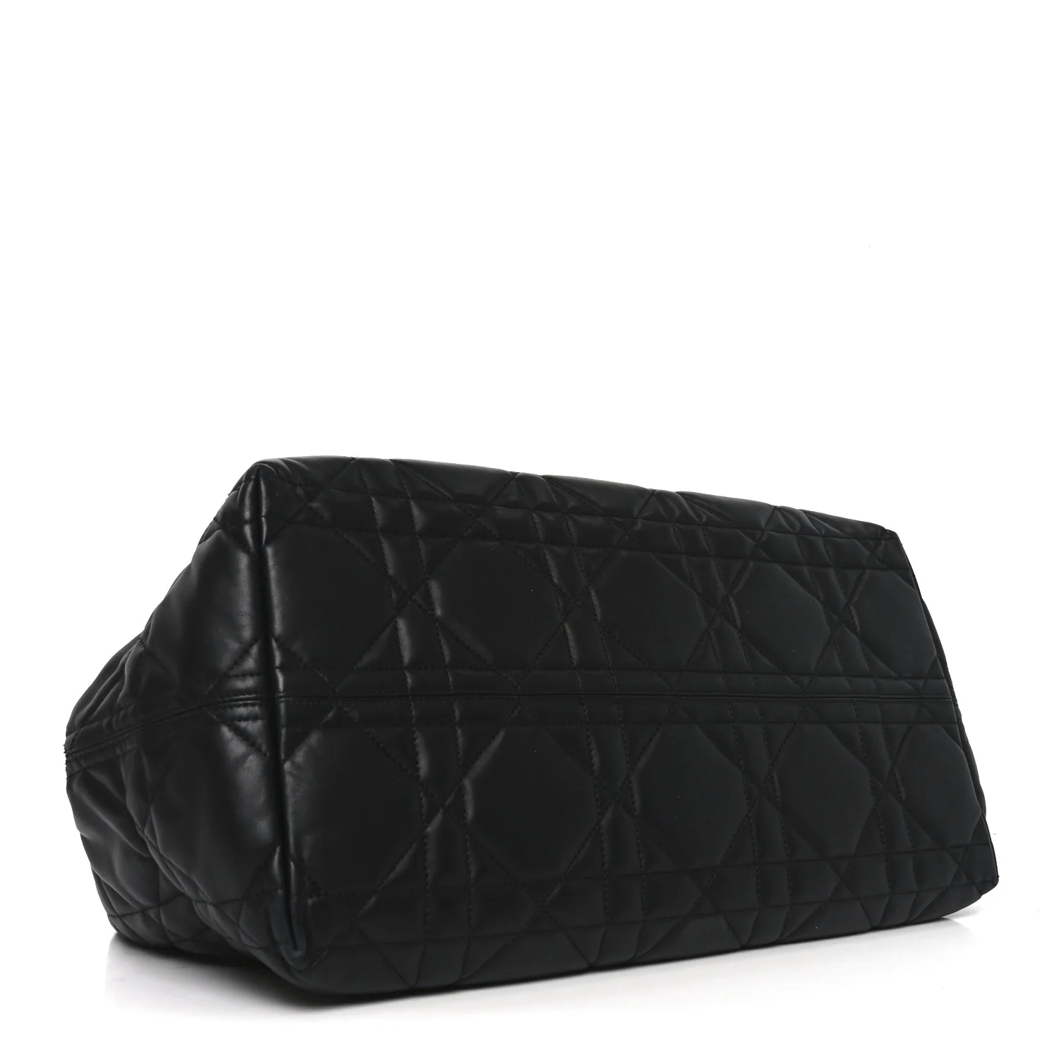 Calfskin Macrocannage Large Toujours Black - Image 5