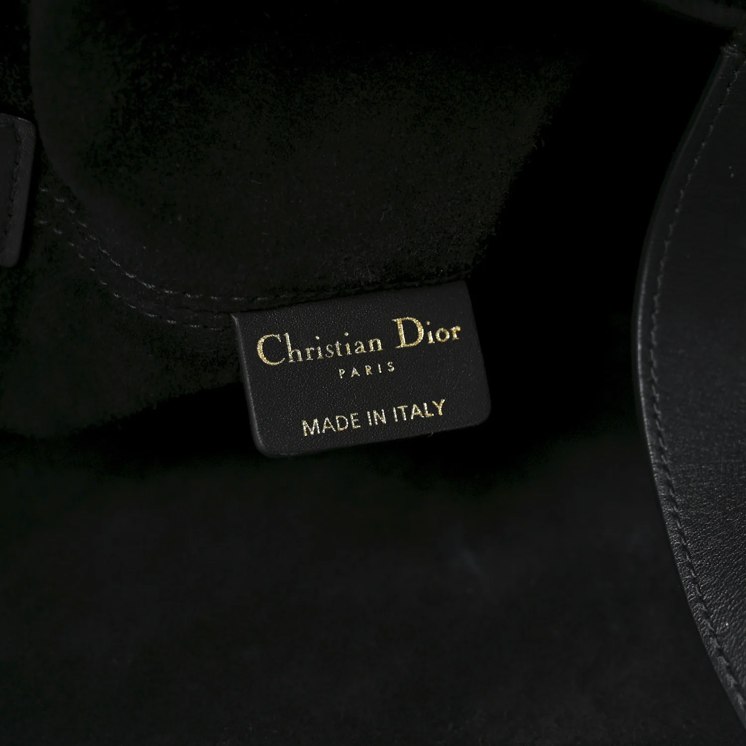 Calfskin Macrocannage Large Toujours Black - Image 7