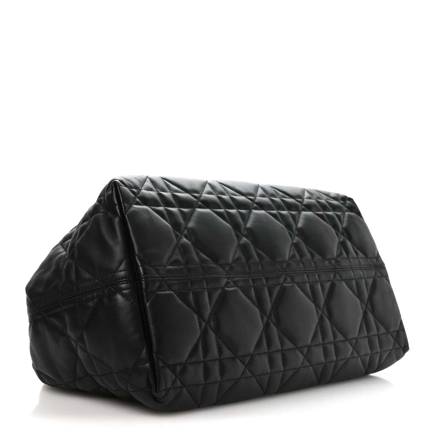 Calfskin Macrocannage Large Toujours Black - Image 5