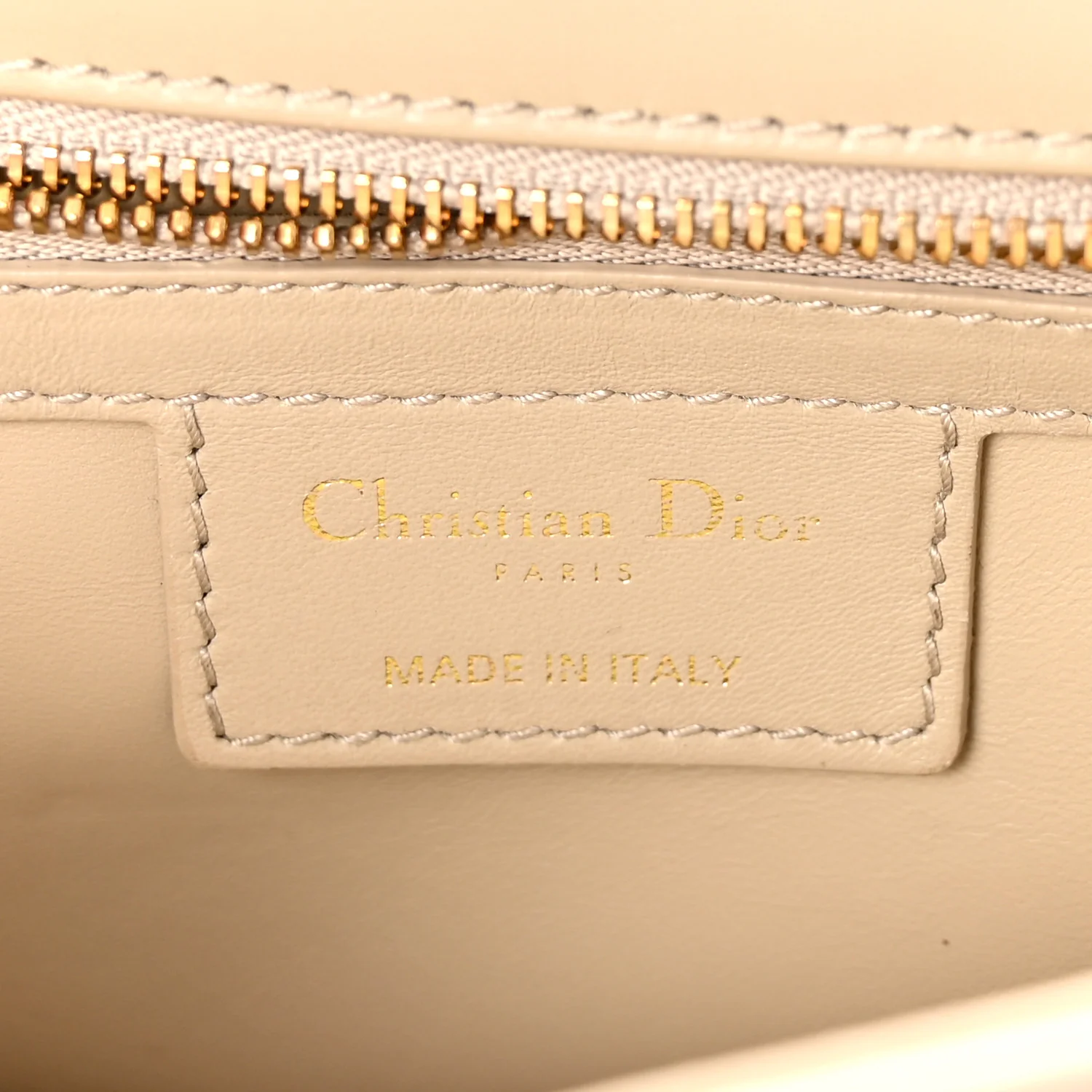Calfskin Macrocannage Medium Caro Bag Sand - Image 6