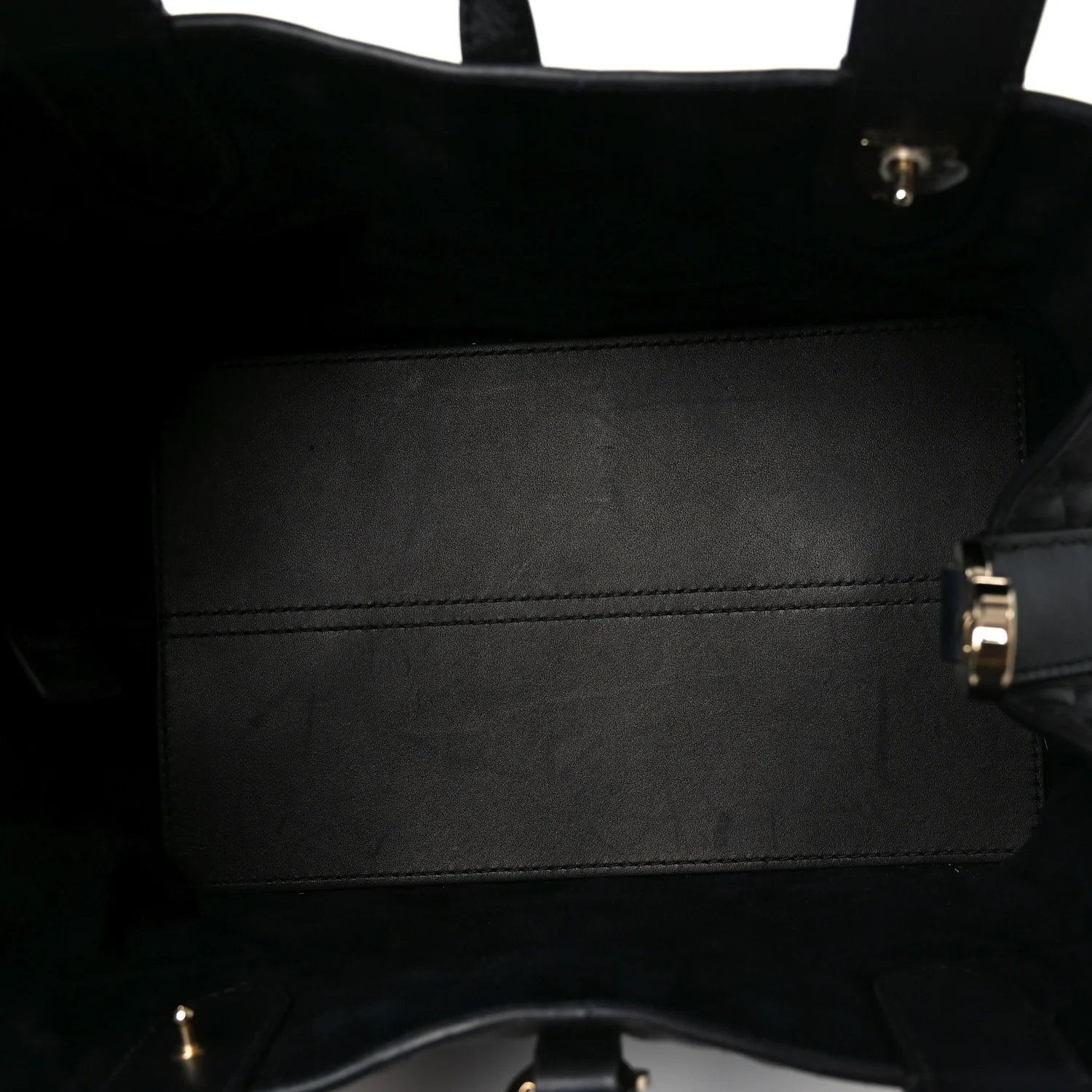 Calfskin Macrocannage Small Toujours Black - Image 6