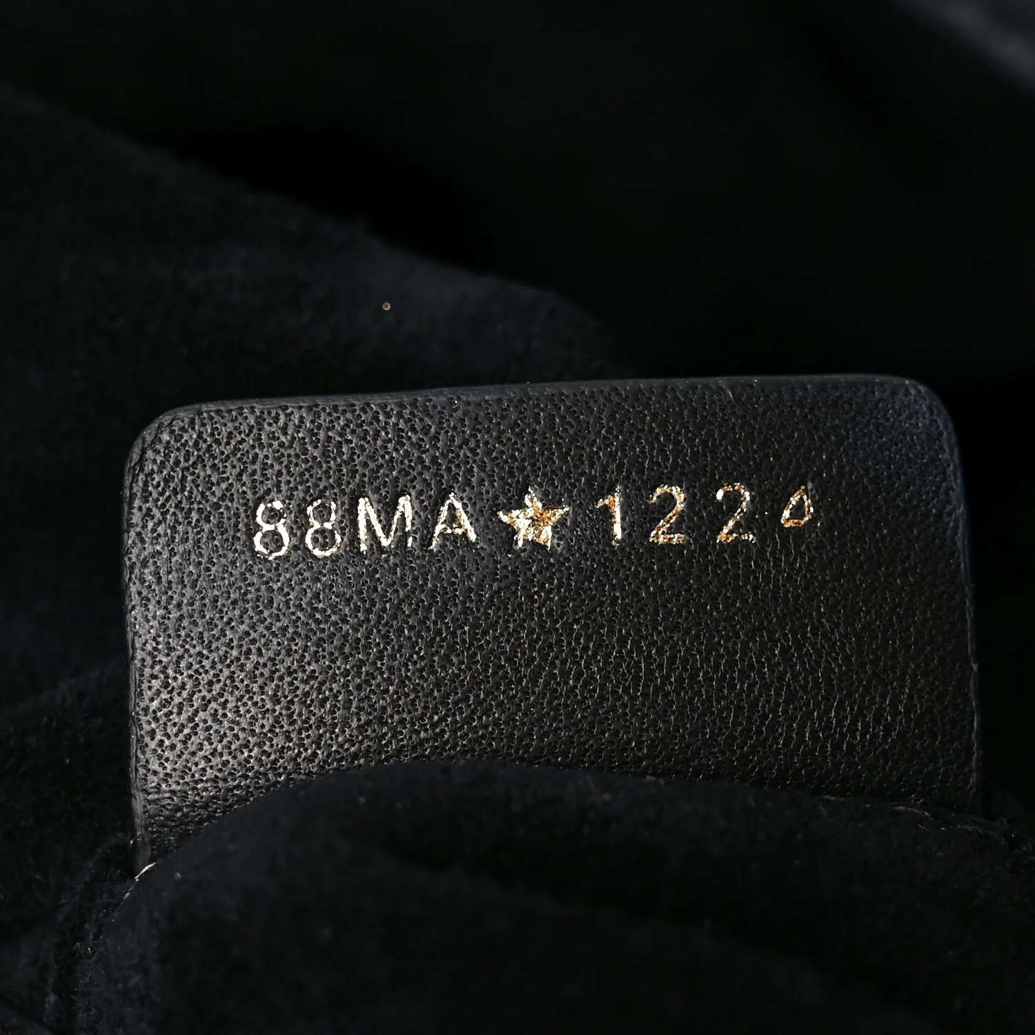 Calfskin Macrocannage Small Toujours Black - Image 8