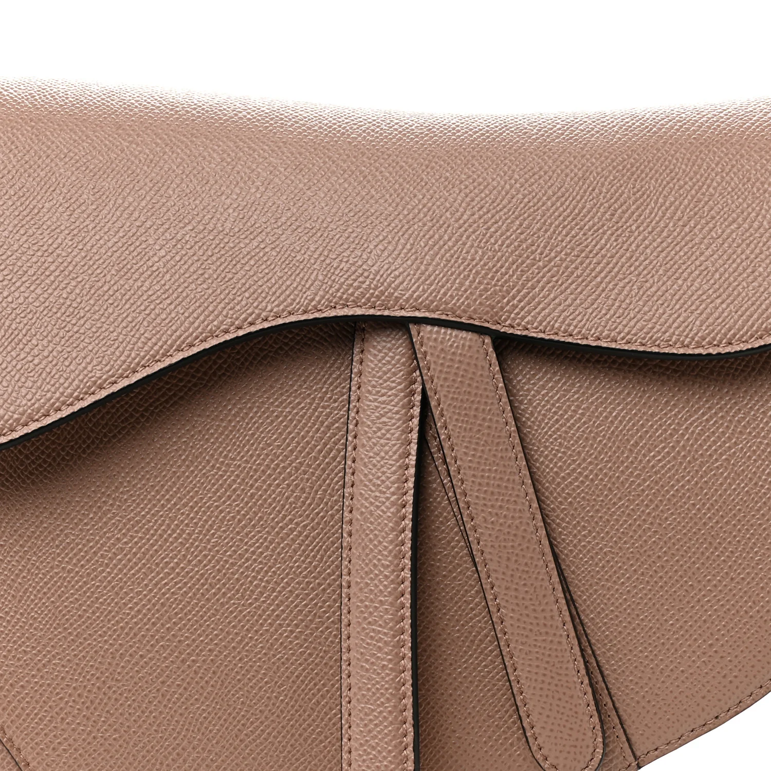 Calfskin Saddle Bag Pink - Image 7