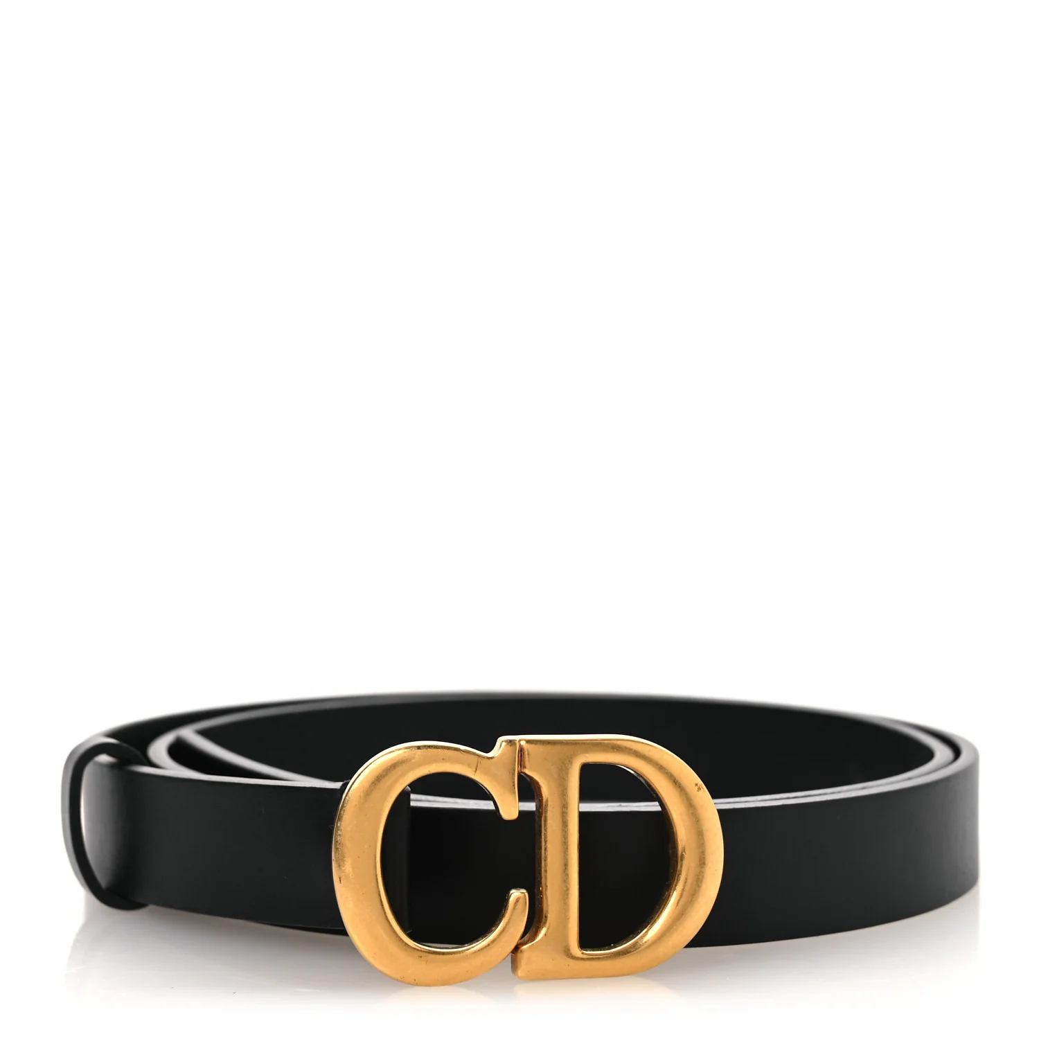 Calfskin Saddle Belt 80 32 Black