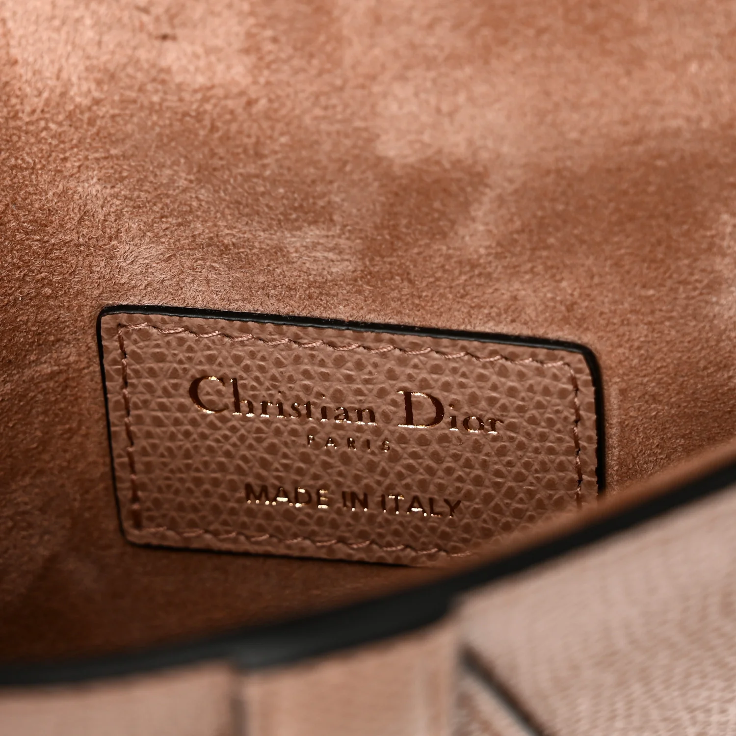Calfskin Saddle Belt Bag Fard - Image 6