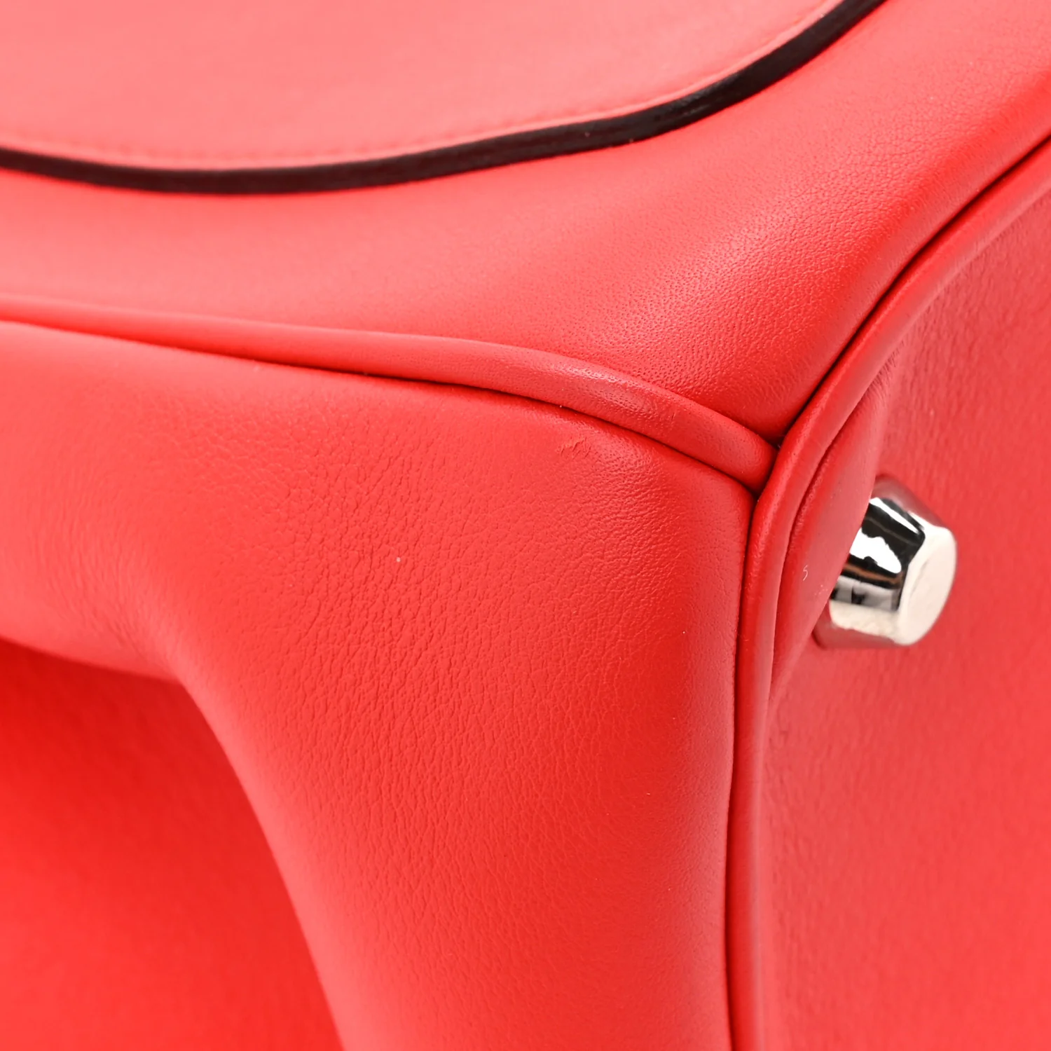 Calfskin Small Be Dior Flap Red - Image 11