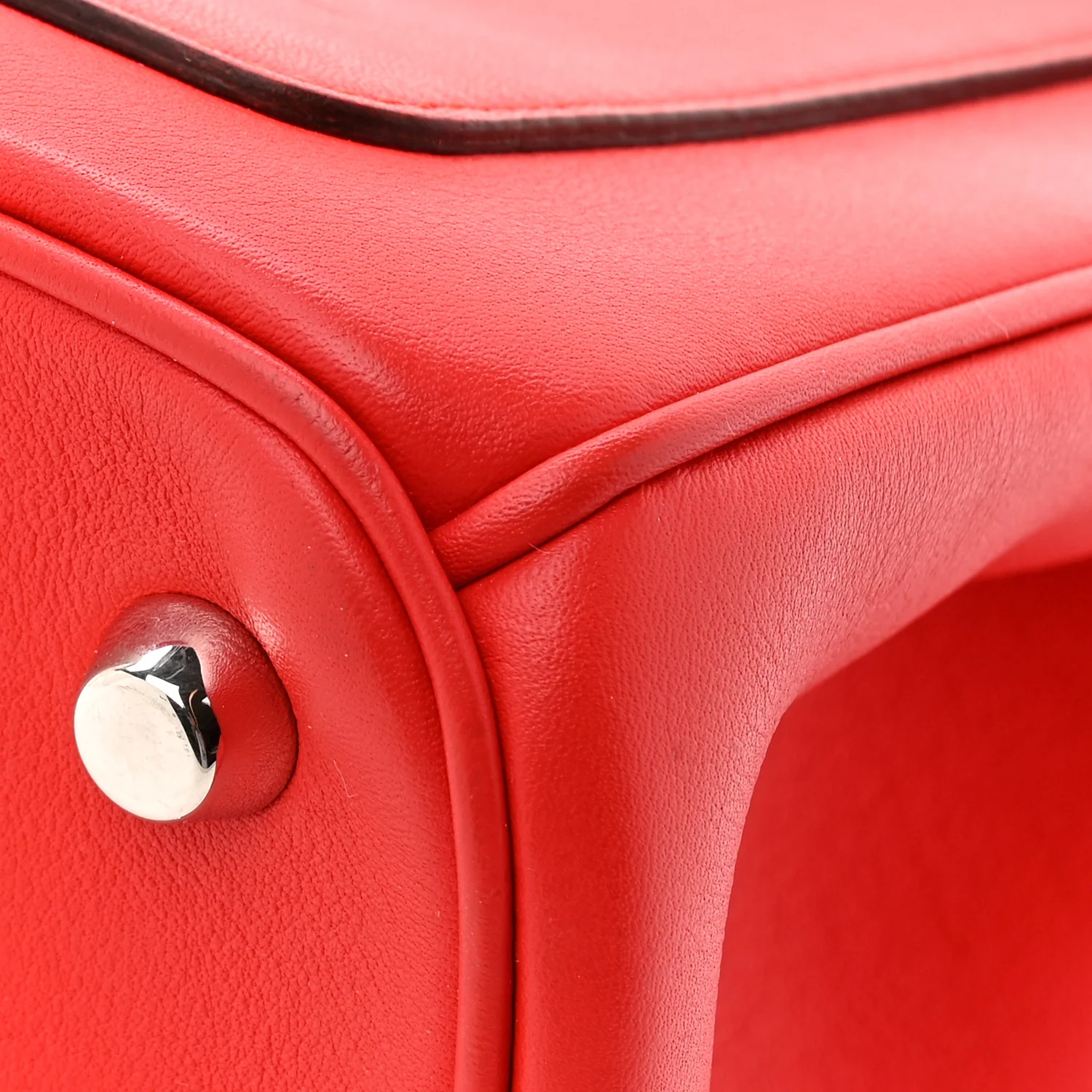 Calfskin Small Be Dior Flap Red - Image 12