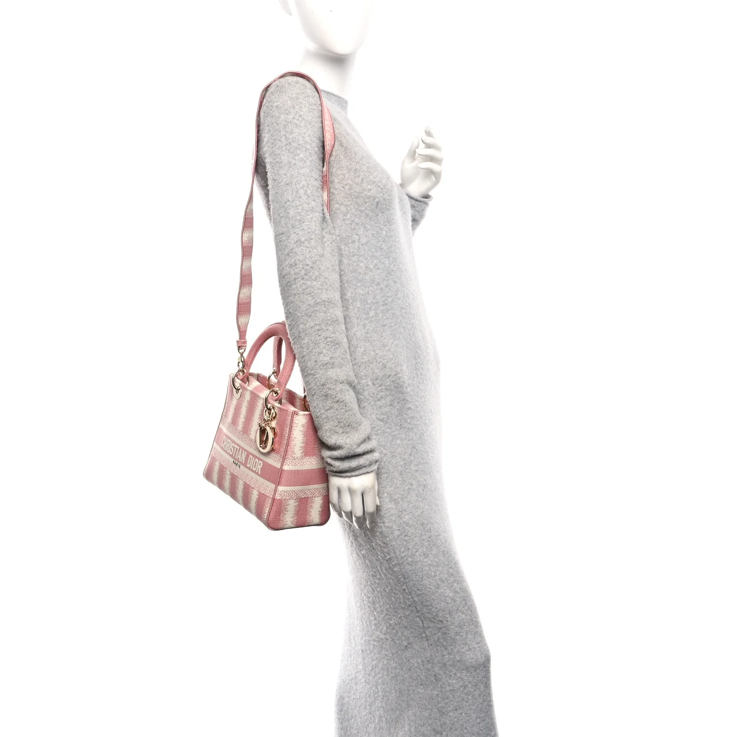 Canvas Medium D-Stripes Lady D-Lite Pink - Image 2