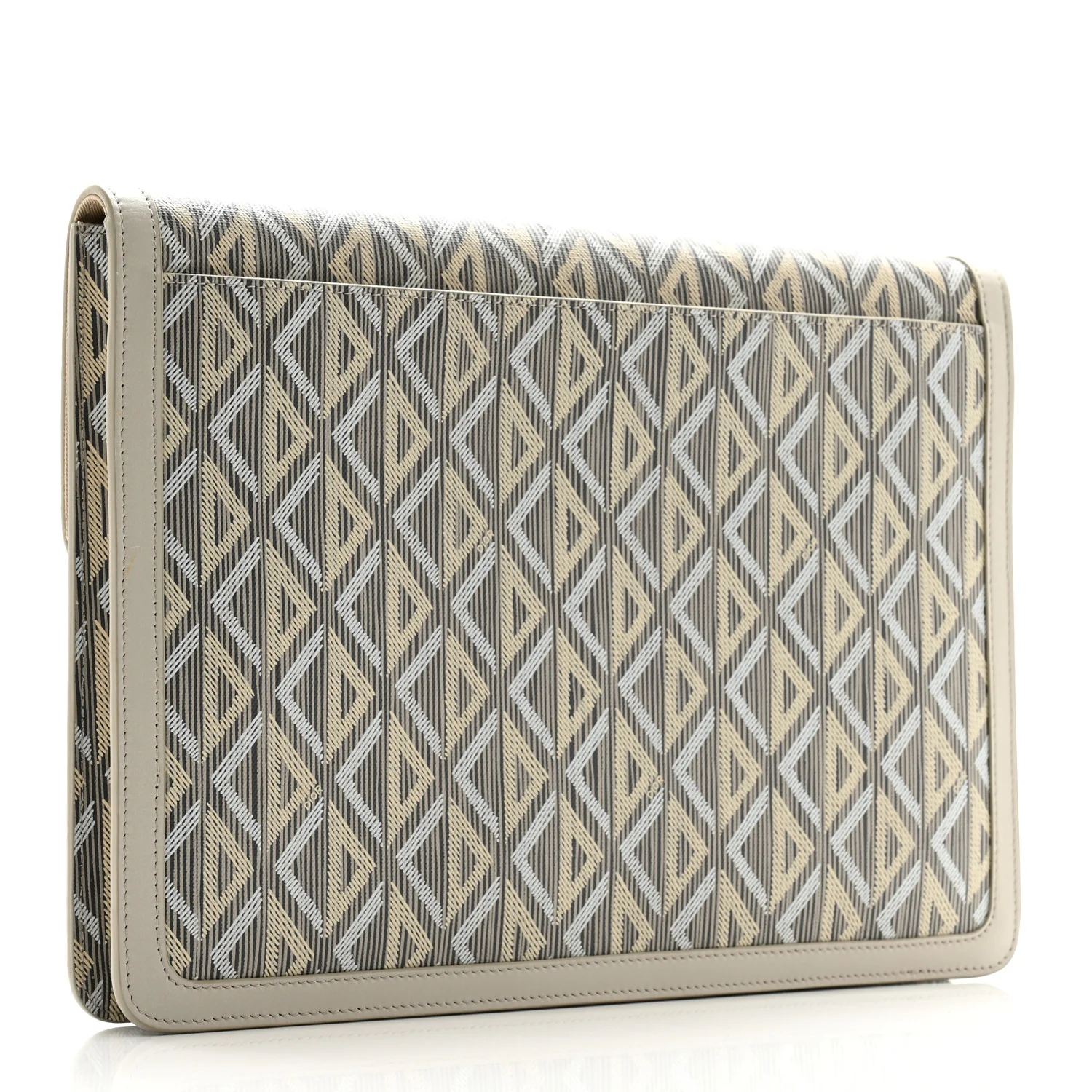Coated Canvas CD Diamond Hit The Road A4 Case Gray - Image 3