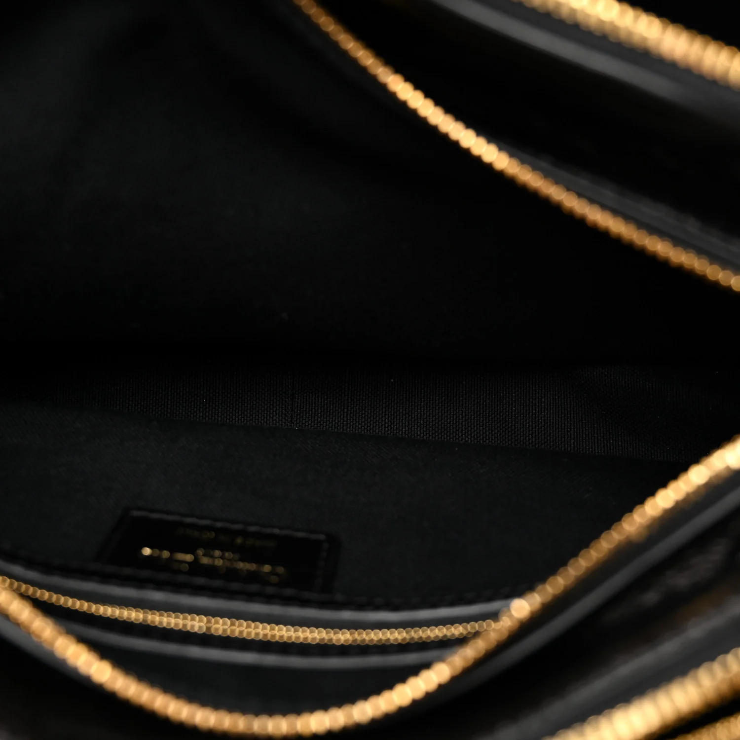 Crinkled Calfskin Small Grand Tour Bowling Bag Black - Image 6
