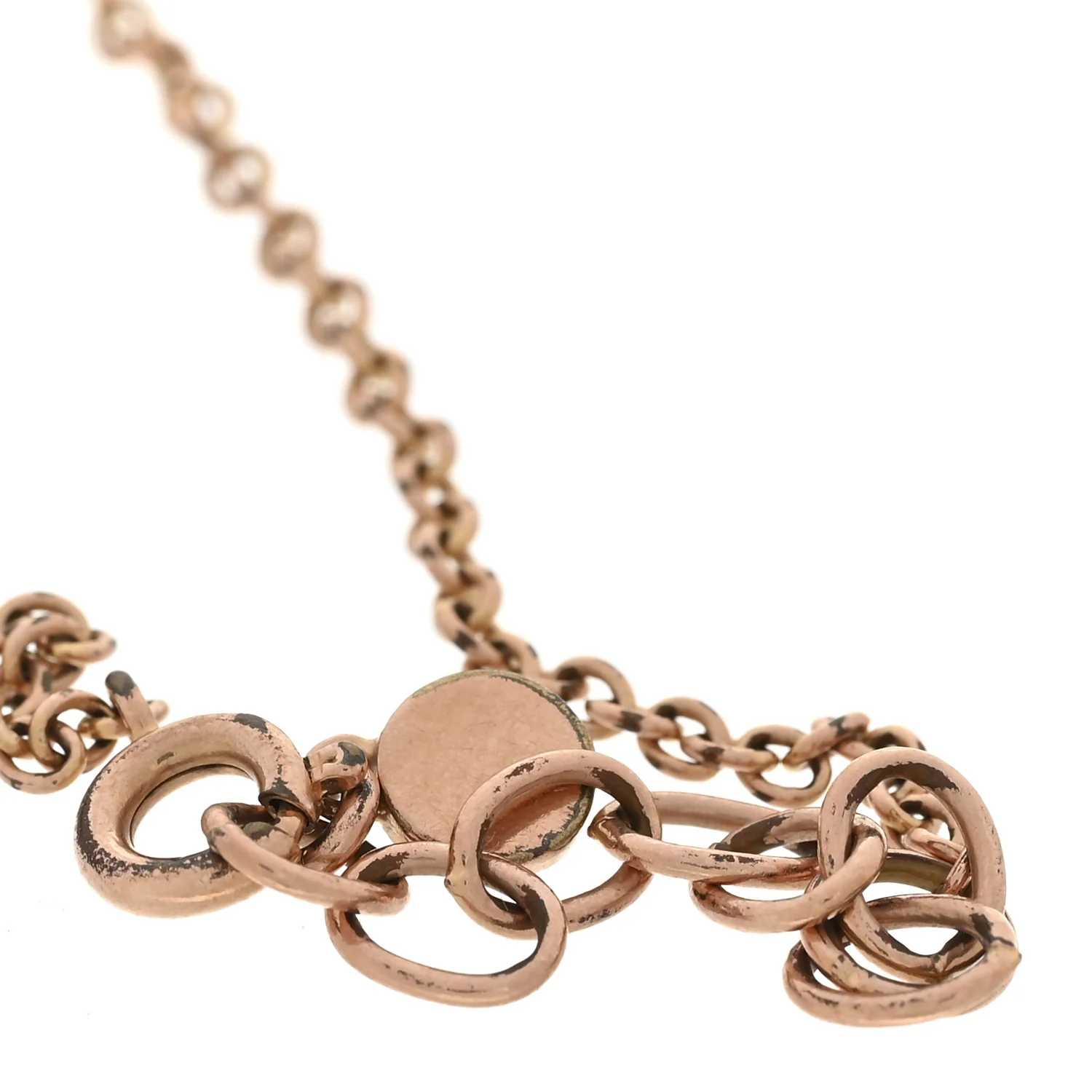 Crystal Dior Logo Bracelet Rose Gold - Image 5