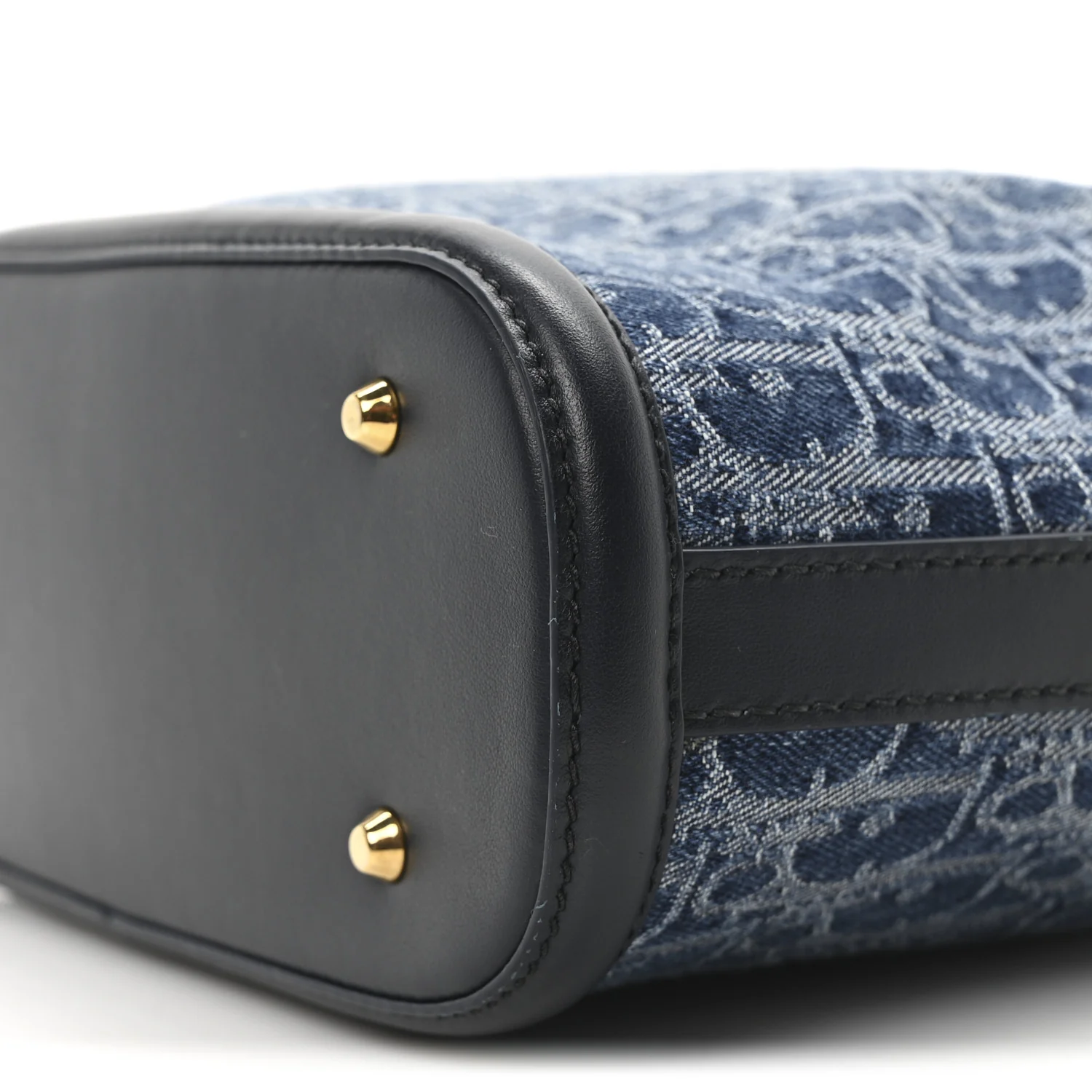 Denim Jacquard Oblique C'est Dior Bucket Bag Blue - Image 17