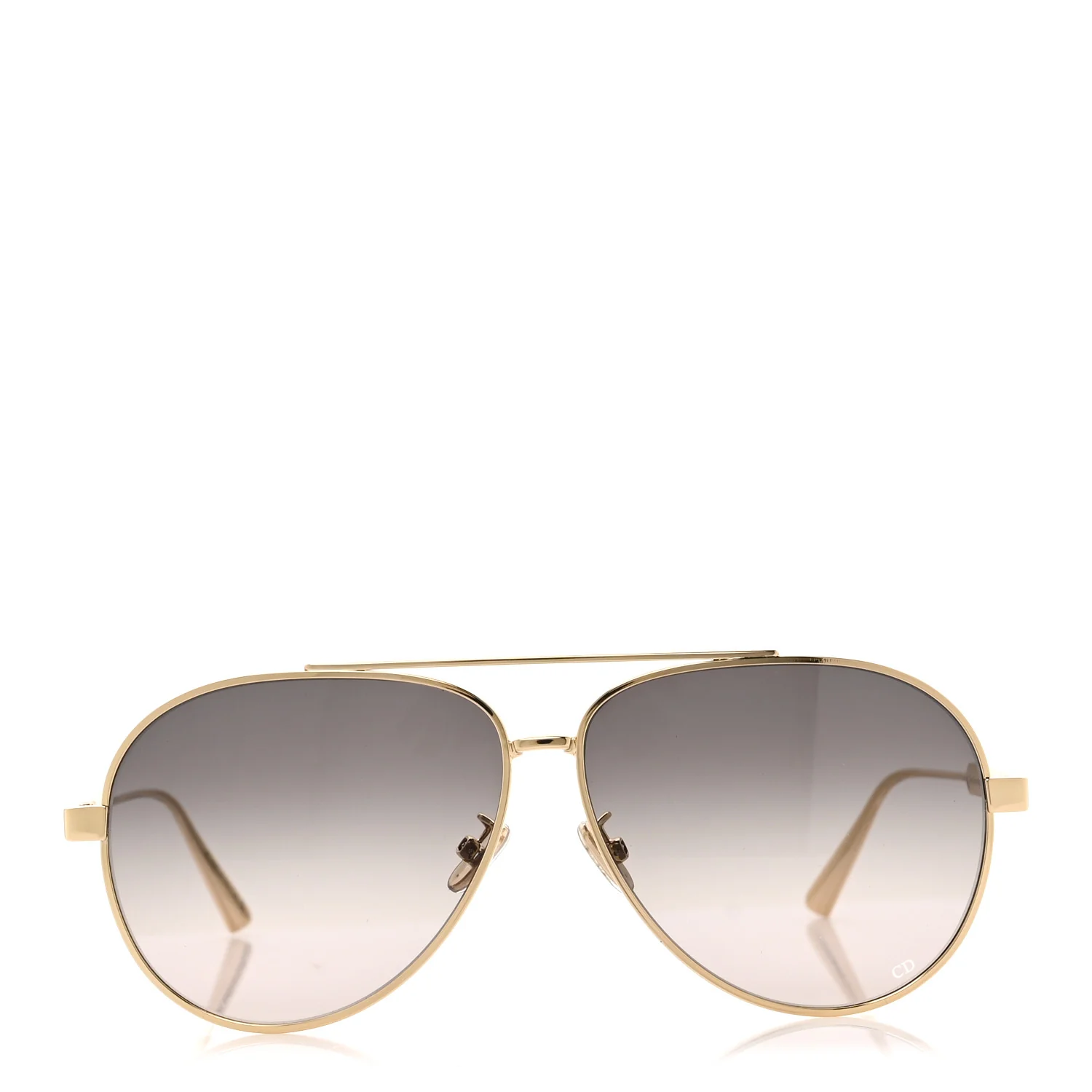 DiorCannage A1U Metal Sunglasses Gold - Image 2