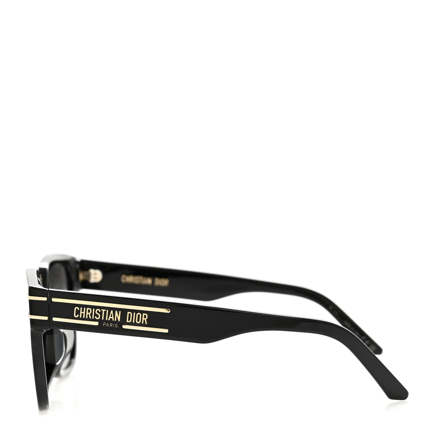 Diorsignature S7F Square Sunglasses Black - Image 3