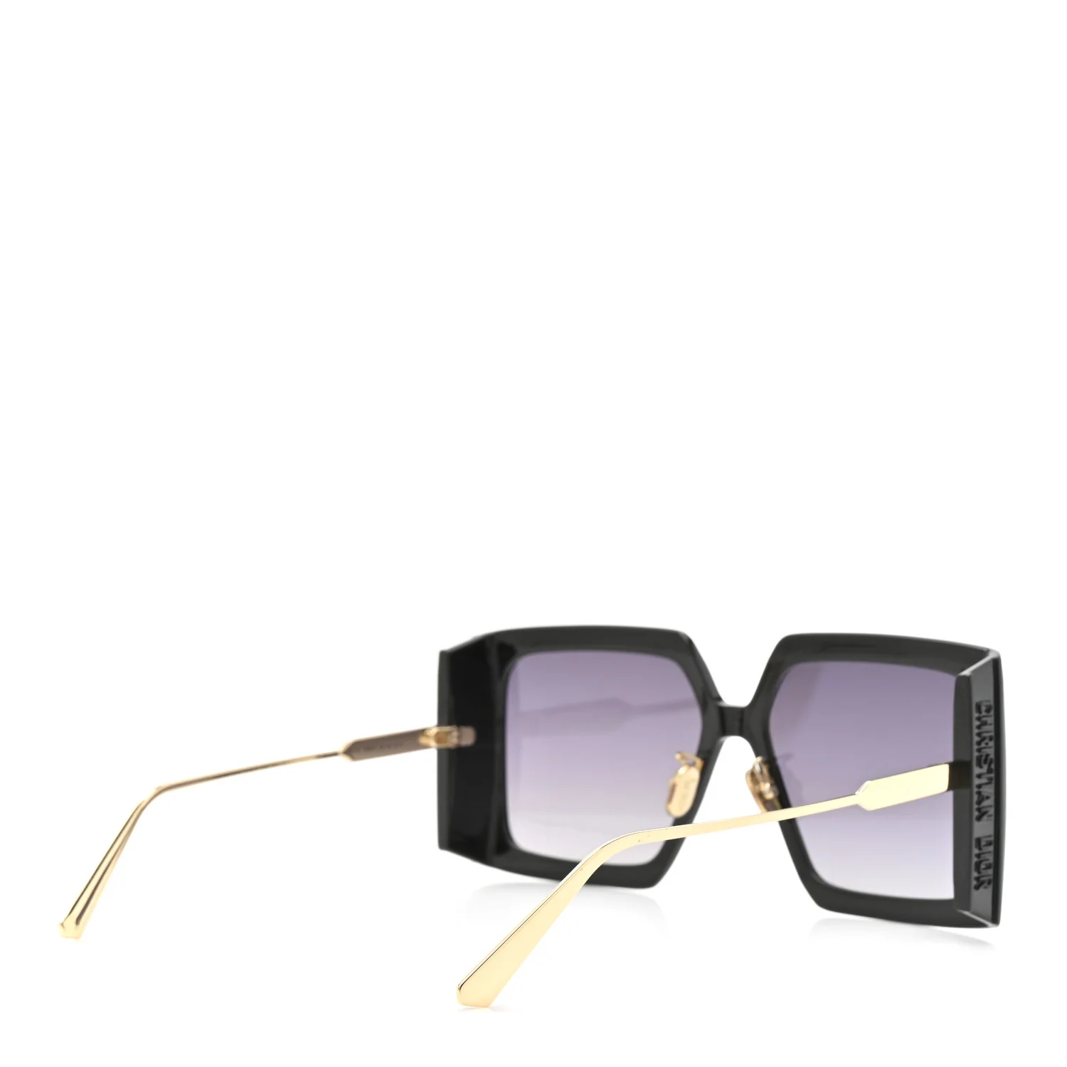 DiorSolar S2U Sunglasses Black - Image 4