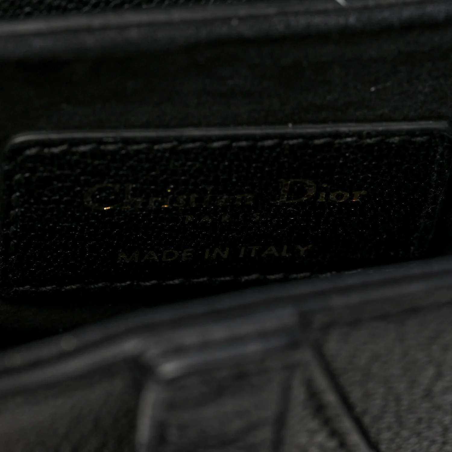 Goatskin Micro Saddle Bag With Strap Black - Image 6