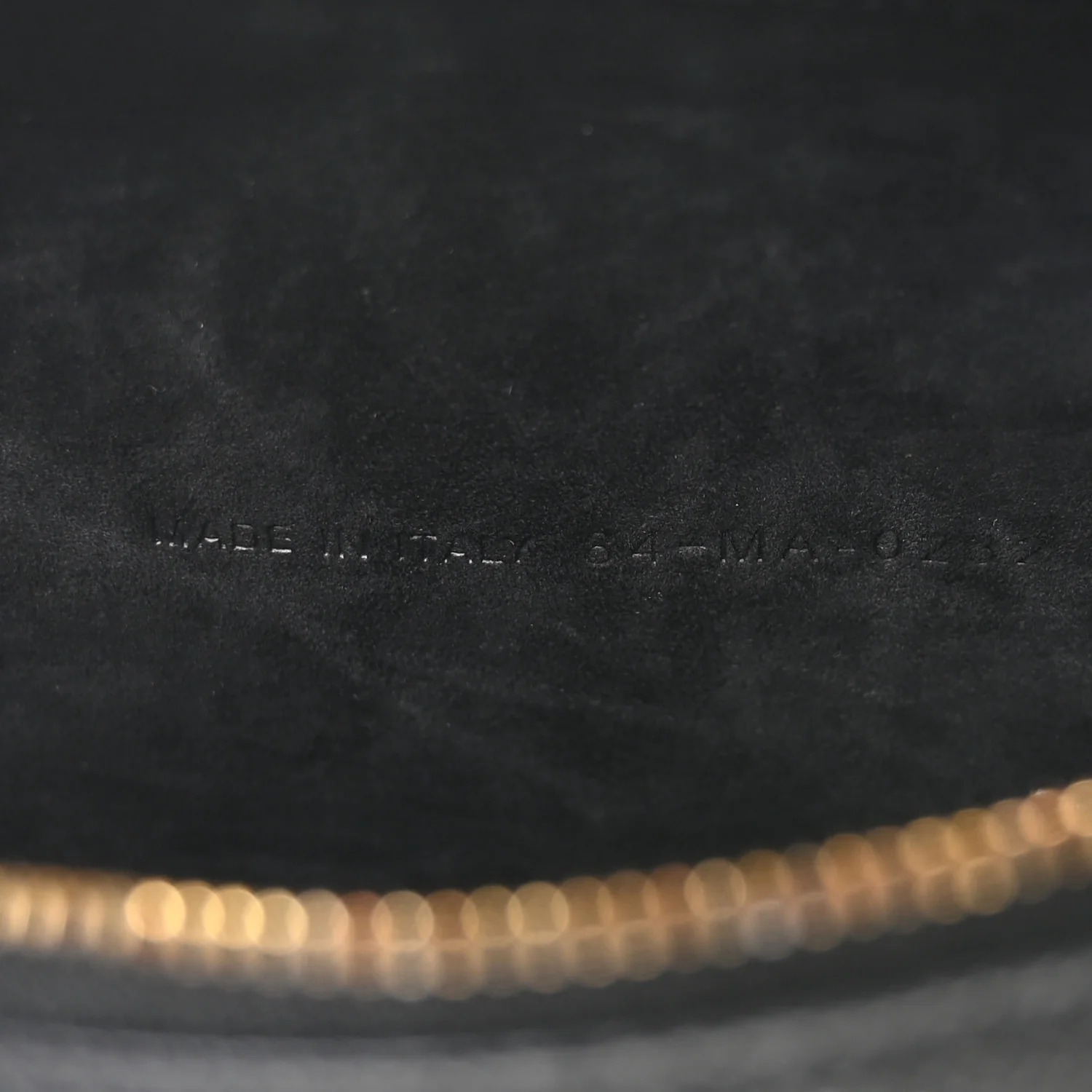 Grained Calfskin Caro Double Pouch Black - Image 7