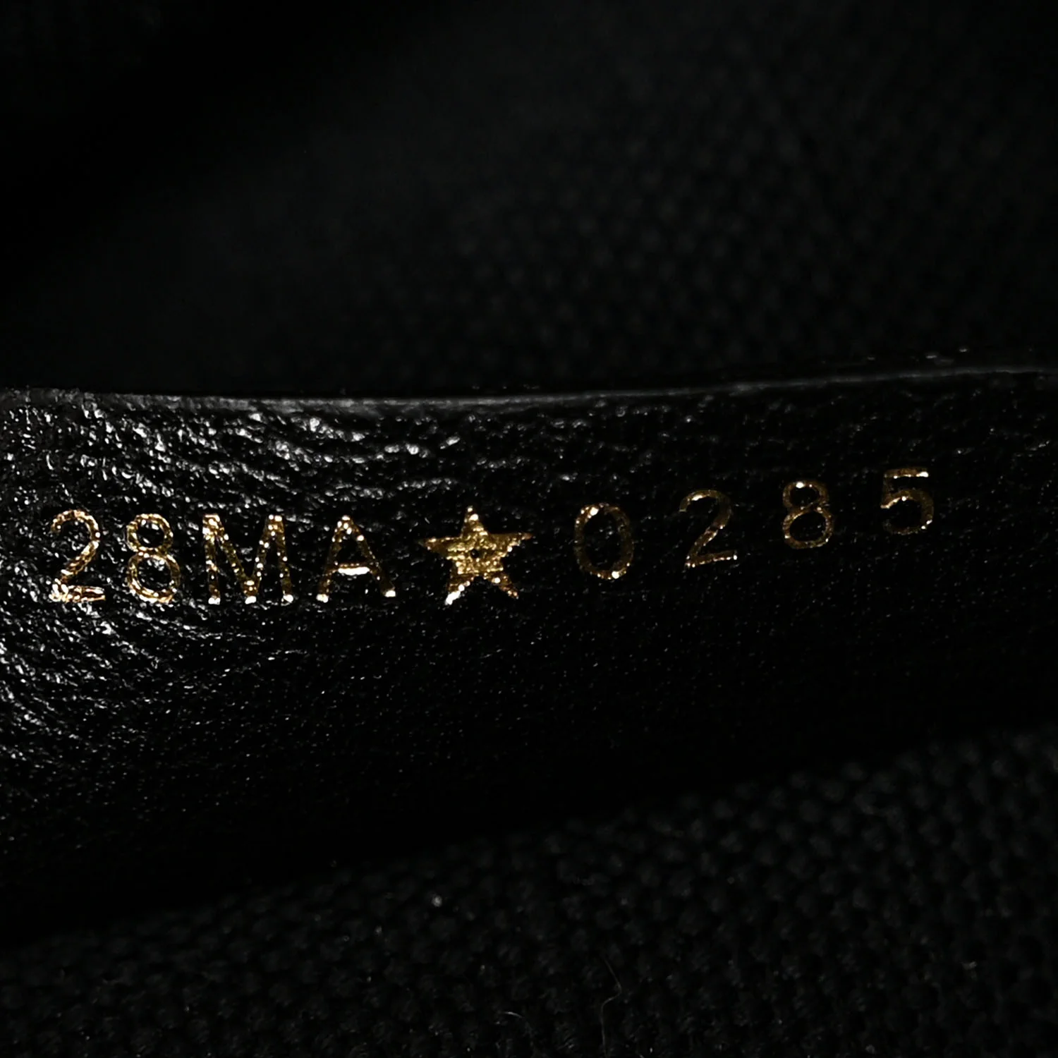 Grained Calfskin Flat Macrocannage Medium Voyage Bag Black - Image 7